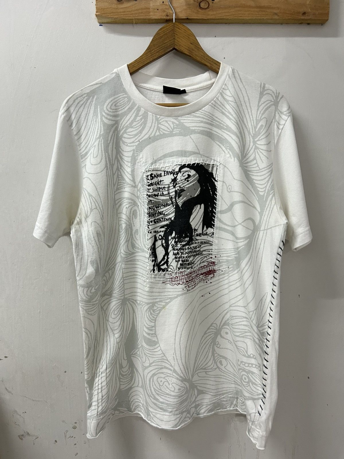 Billabong Vintage Y2k Billabong Art of Quotes Emotional Healthy Hyster Size US M / EU 48-50 / 2 - 1 Thumbnail