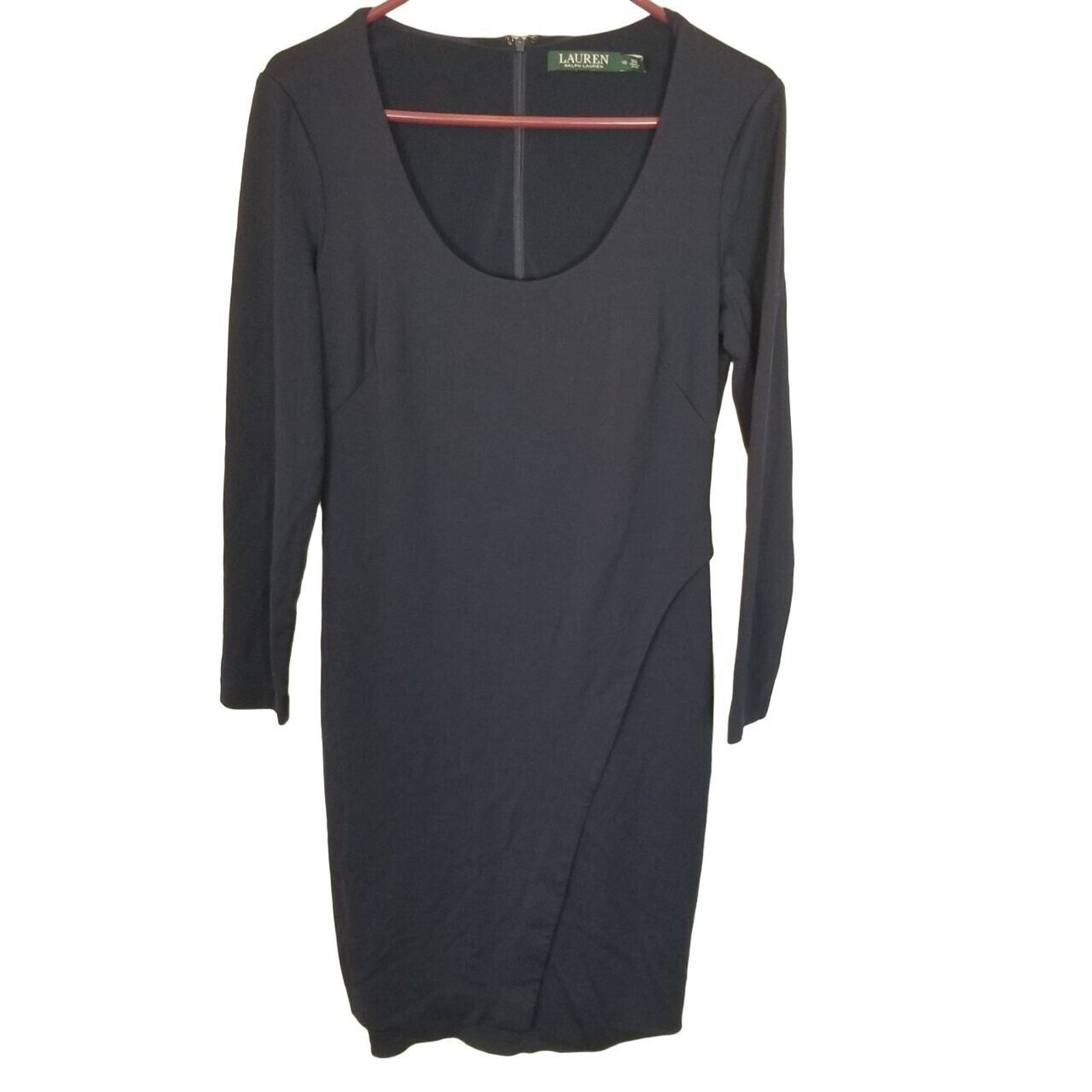 Lauren Ralph Lauren Lauren Ralph Lauren Womens Form Fitting Dress Sz 10 Classic Size L / US 10 / IT 46 - 1 Thumbnail