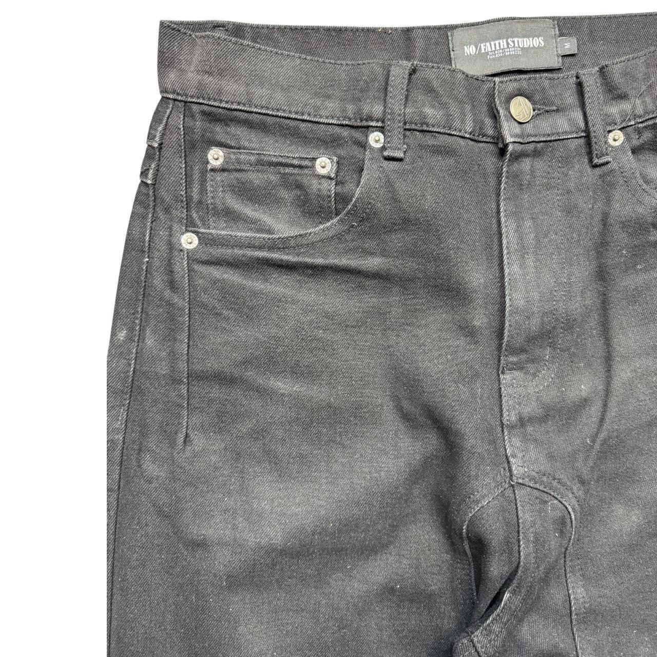 No Faith Studios No faith studios loose everyday denim black size medium Size US 32 / EU 48 - 2 Thumbnail