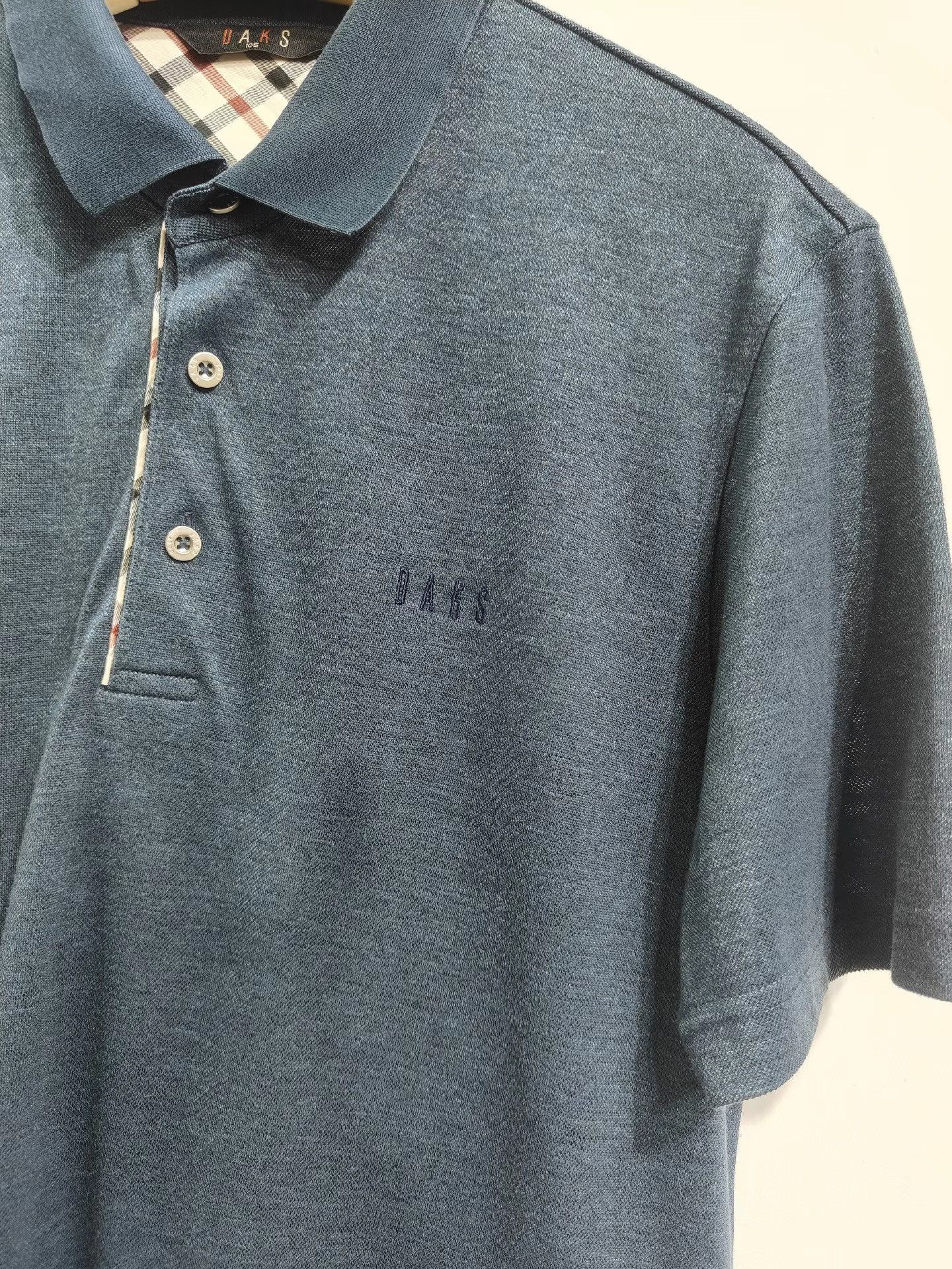 DAKS DAKS Men's Short Sleeve T-shirt K29 Size US L / EU 52-54 / 3 - 3 Thumbnail