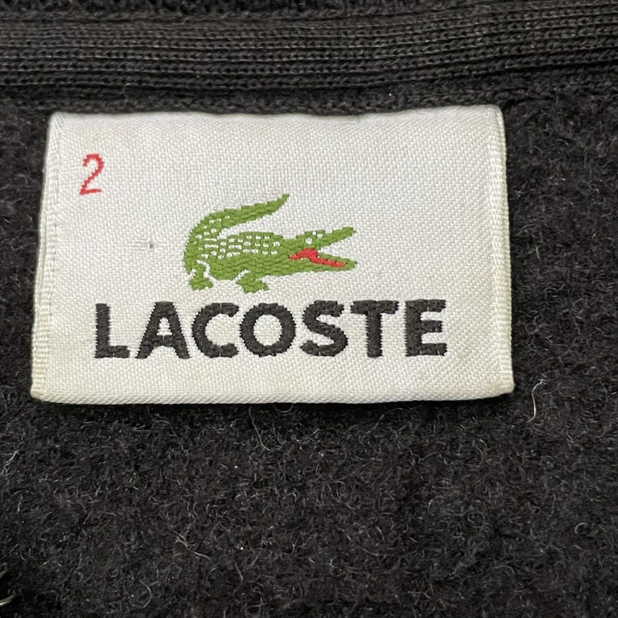 Lacoste Vintage Lacoste Black Zip-Up Knit Jacket - Made in Japan Size US M / EU 48-50 / 2 - 7 Thumbnail