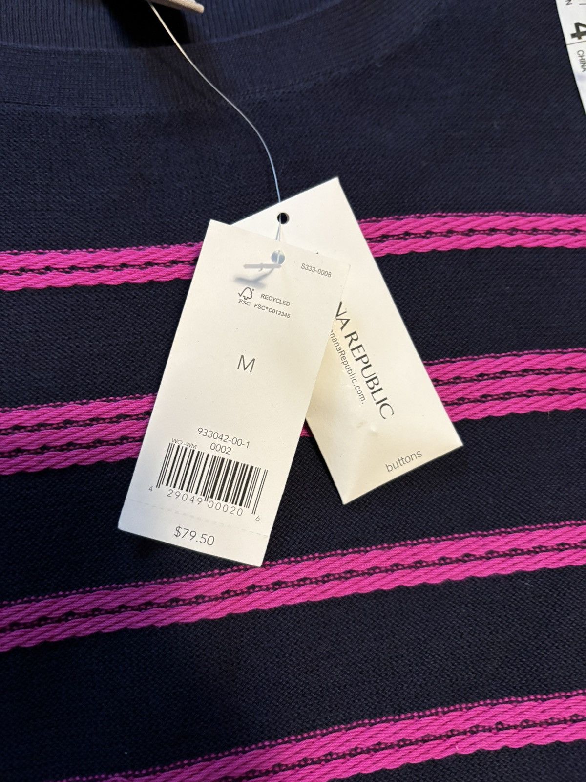 Banana Republic Banana Republic stripped sweater NWT Size M / US 6-8 / IT 42-44 - 5 Thumbnail