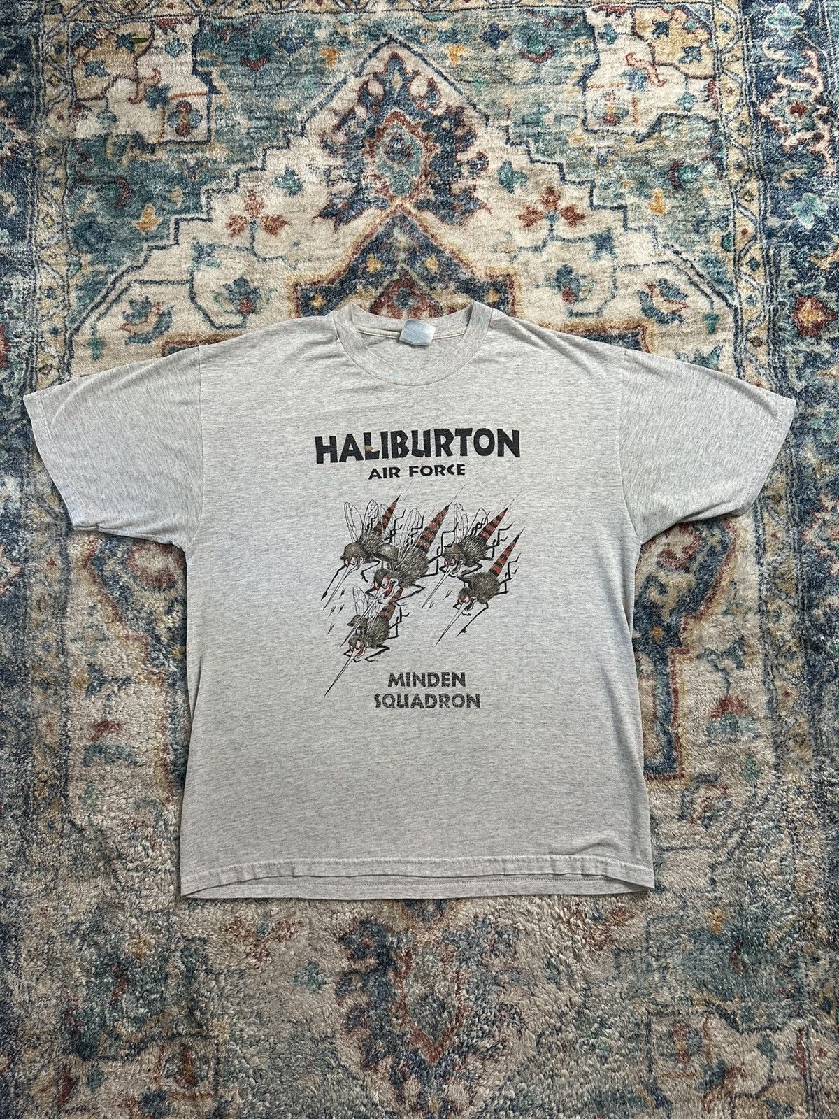 Vintage Vintage Haliburton Air Force Mosquitos T-shirt Large Size US L / EU 52-54 / 3 - 1 Thumbnail