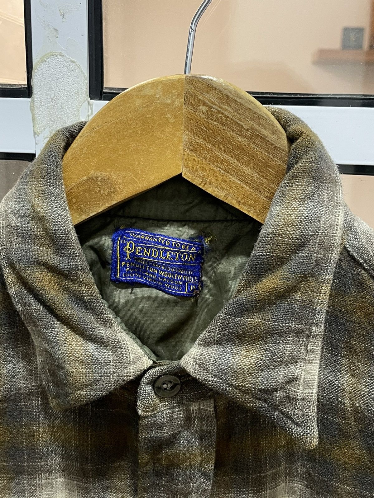 Pendleton 70s Pendleton Plaid Flannel Tartan Shirt (Virgin Wool) Size US M / EU 48-50 / 2 - 2 Thumbnail