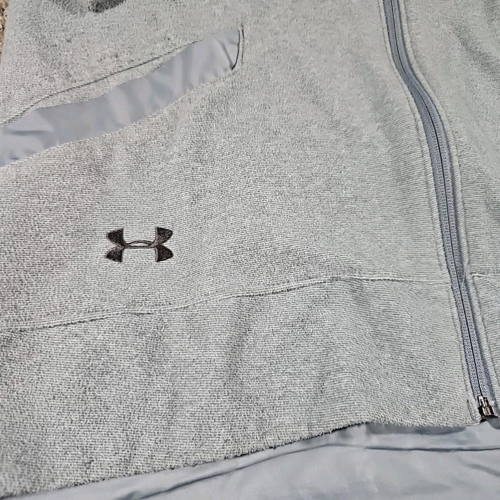 Under Armour Under Armour M Fullzip Fleece Gray Size US M / EU 48-50 / 2 - 2 Thumbnail
