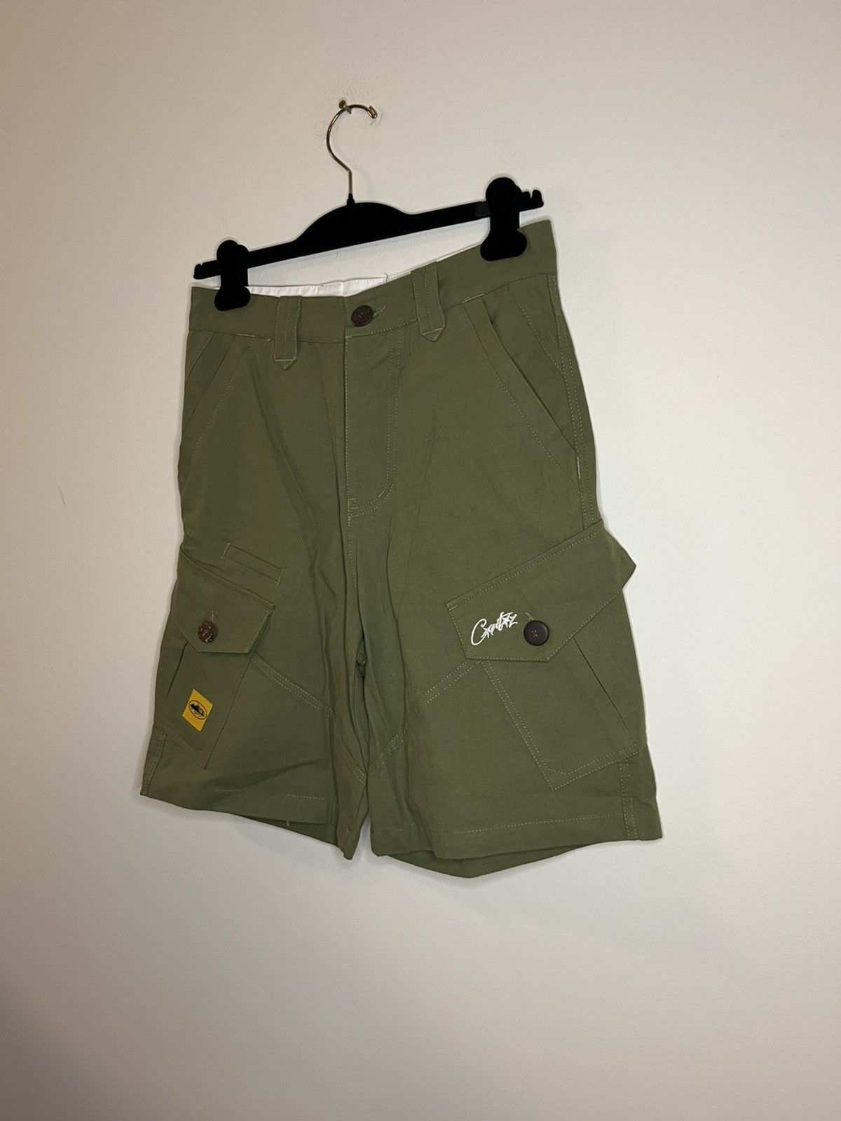 Corteiz Corteiz - Army Cargo Shorts Size US 30 / EU 46 - 2 Thumbnail