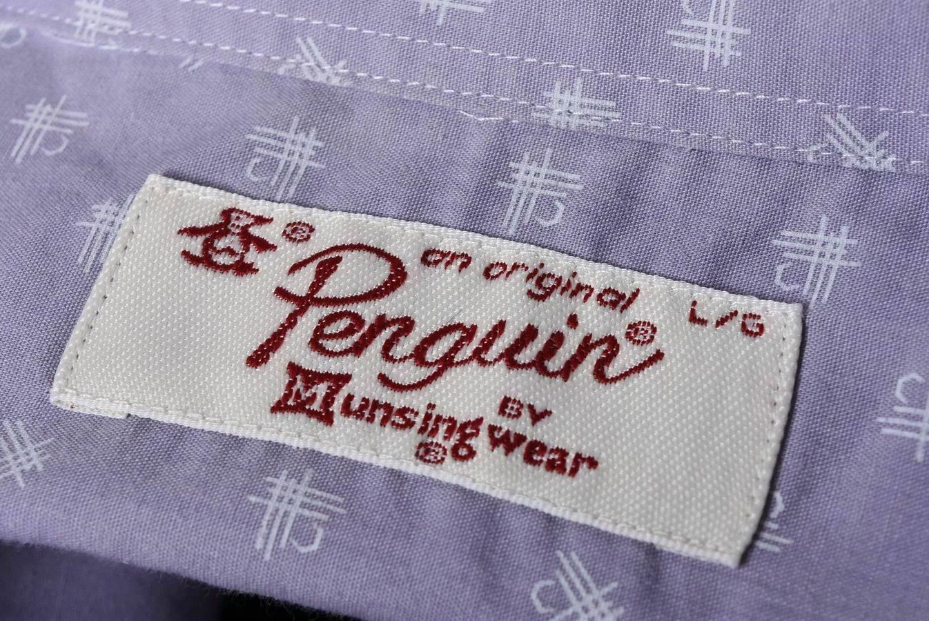 Original Penguin Original Penguin Munsingwear Short Sleeve Patterned Shirt Size US L / EU 52-54 / 3 - 5 Thumbnail
