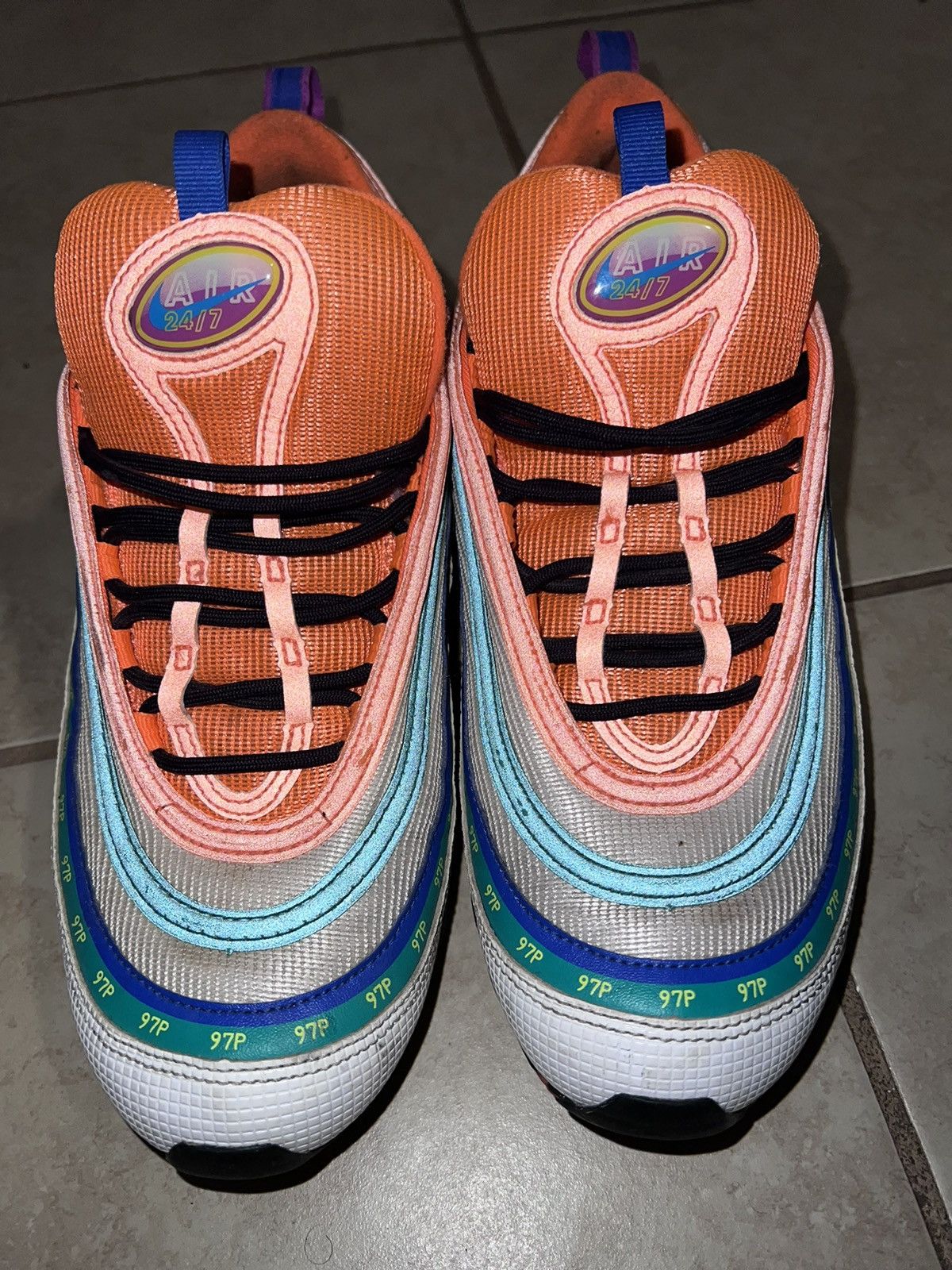 Nike Air Max 97 'On Air: London Summer Of Love' Size US 10.5 / EU 43-44 - 7 Thumbnail