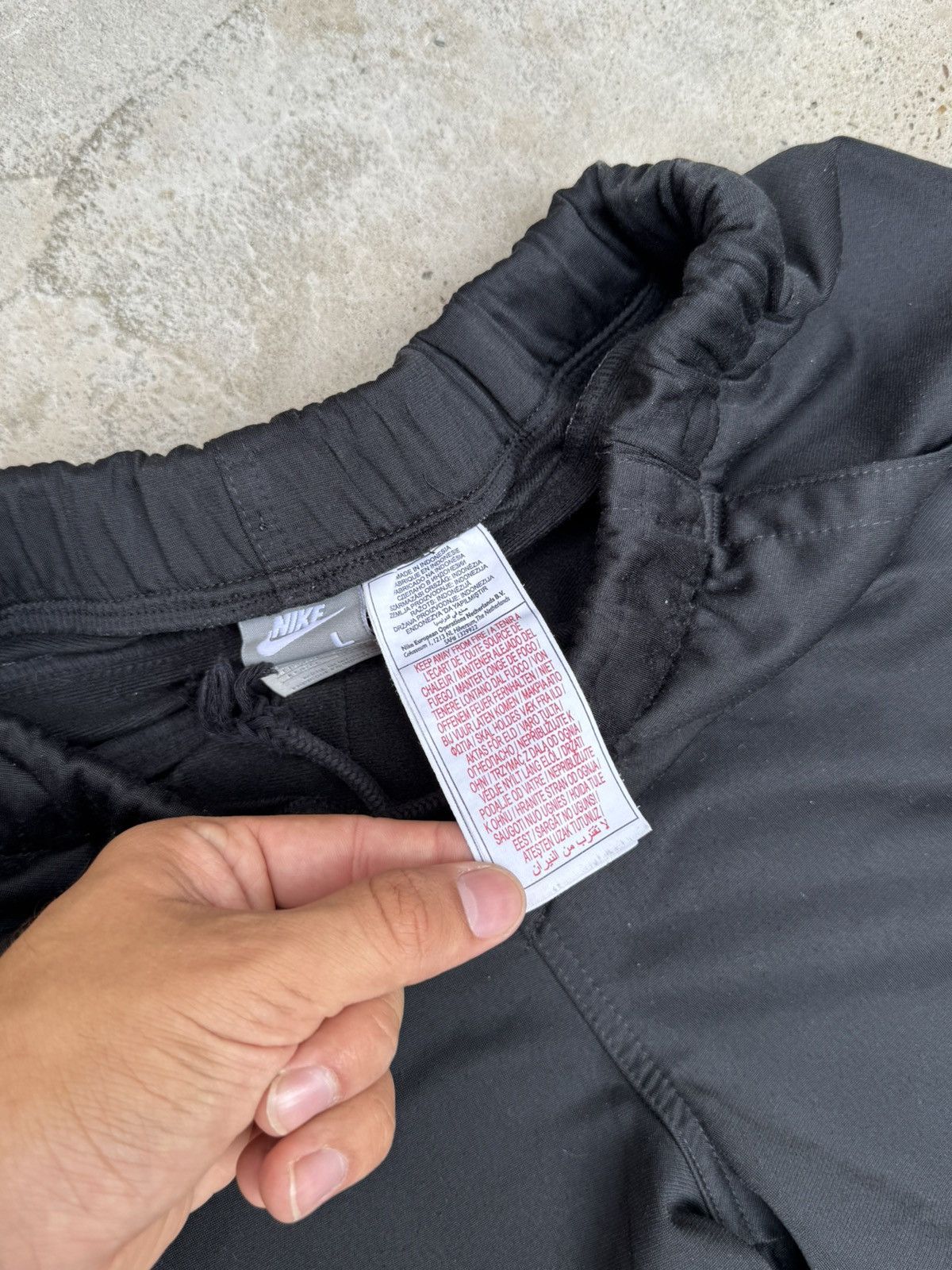 Nike 🥷 VINTAGE NIKE TRACK PANTS BLACK Size US 34 / EU 50 - 15 Thumbnail