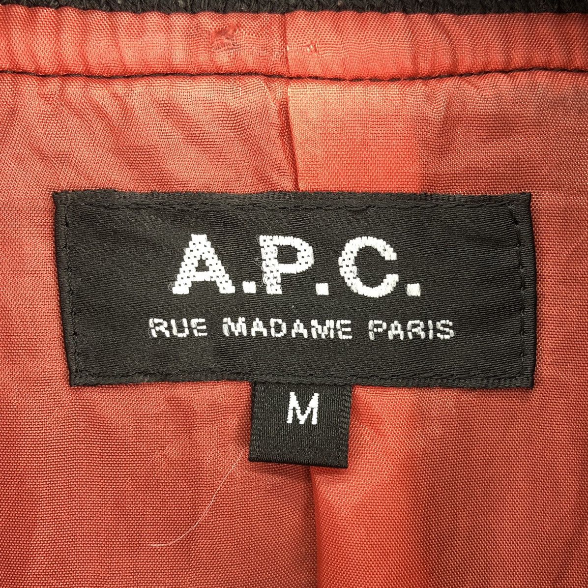 A.P.C. Vintage A.P.C Rue Madame Paris Bomber Jacket Blue Faded Size US S / EU 44-46 / 1 - 16 Thumbnail