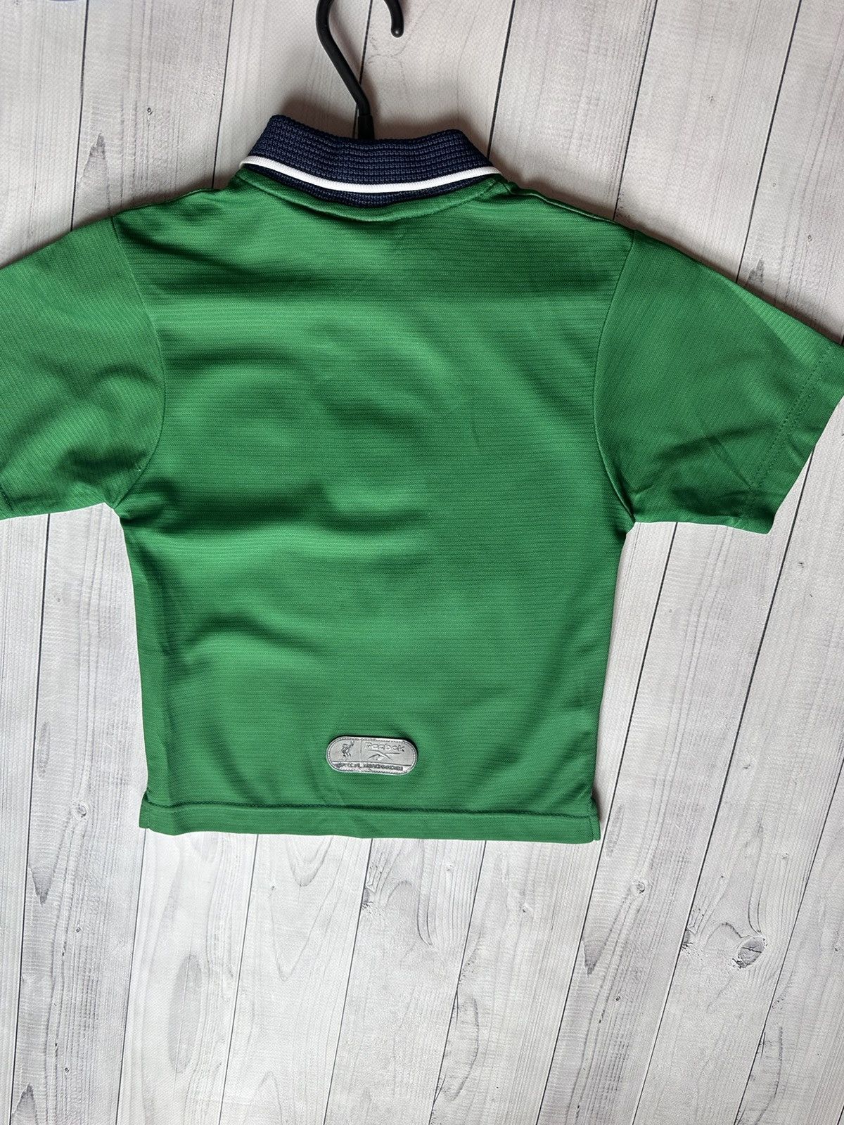 Reebok × Vintage Vintage Reebok Liverpool green rare jersey + shorts kids Size US XXS / EU 40 - 10 Thumbnail