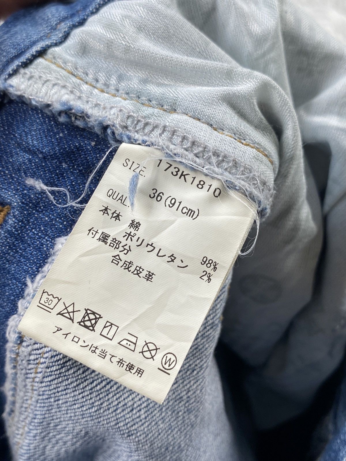 Karl Kani 🔥BINDING NOW🔥 Distressed Karl Kani denim streetwear Size US 36 / EU 52 - 16 Thumbnail