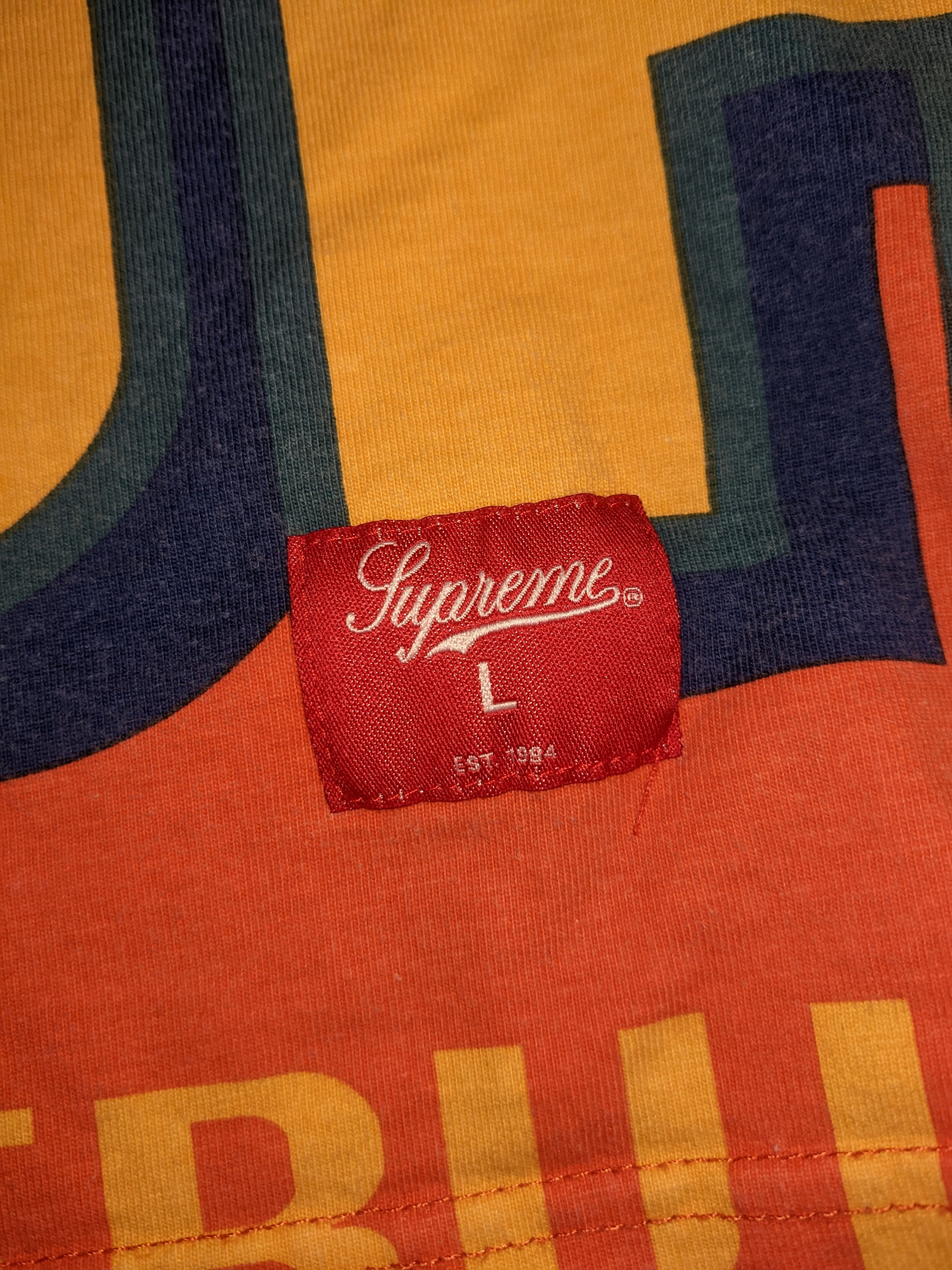 Supreme World Class Orange Shirt
