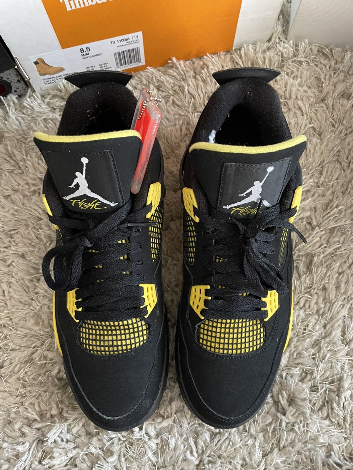 Jordan Brand Jordan 4 Thunder Size US 11 / EU 44 - 5 Thumbnail