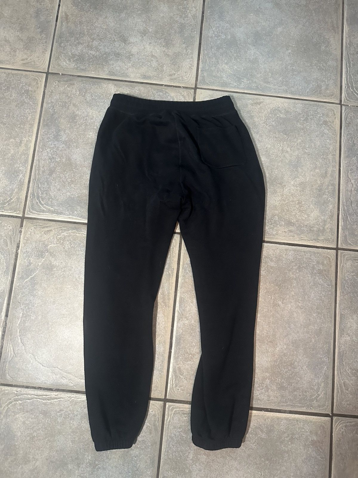 The Row Navy Sando Tapered Sweatpants Size US 32 / EU 48 - 8 Thumbnail