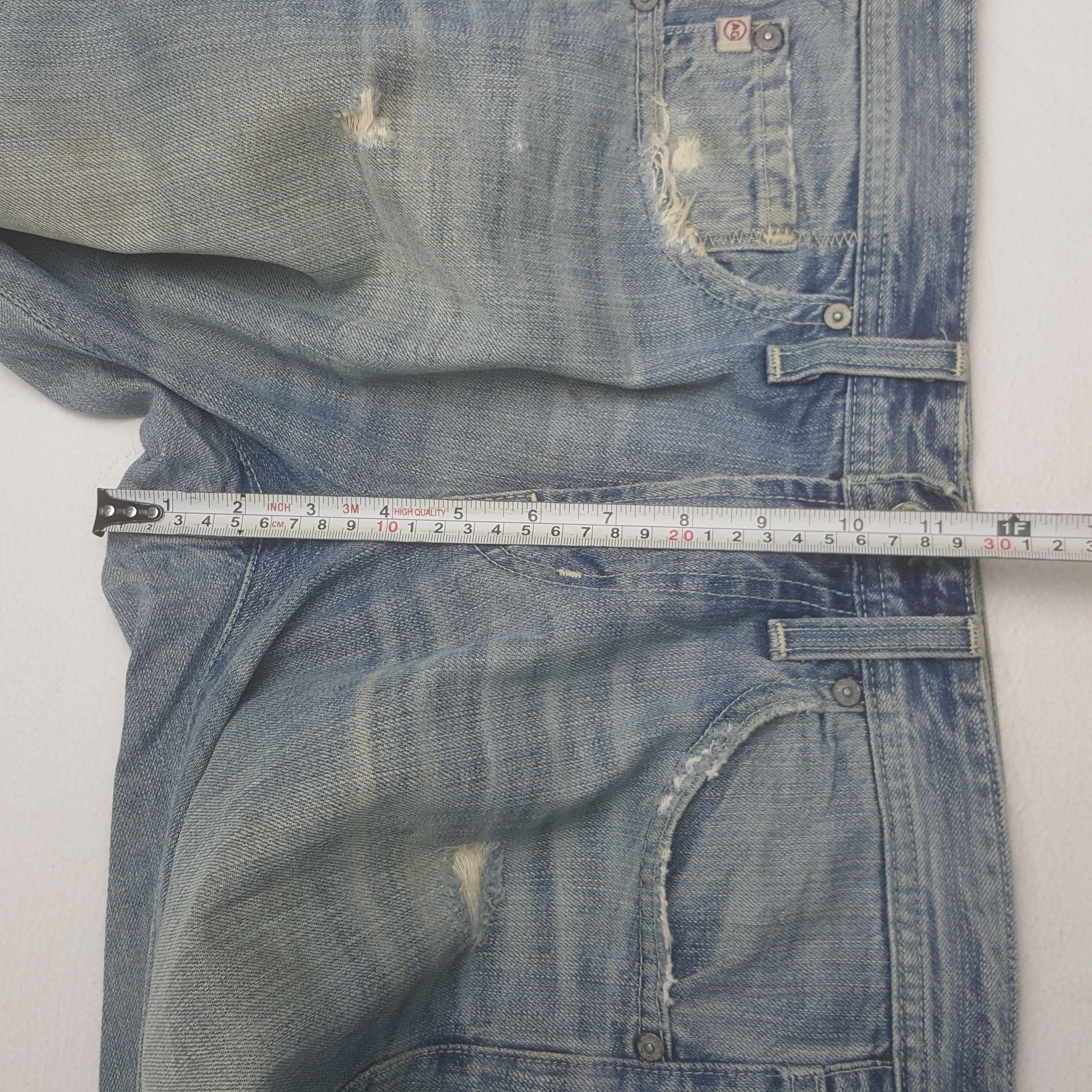 AG Adriano Goldschmied × Vintage Vintage Adriano Goldschmied Denim Size US 30 / EU 46 - 8 Thumbnail