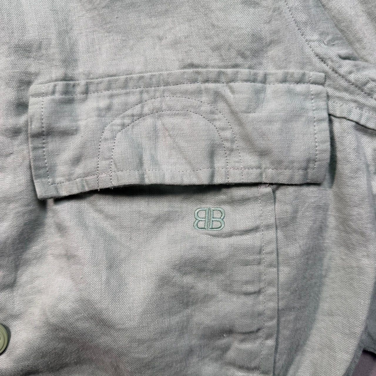 Balenciaga Vintage BALENCIAGA Sport Paris Bomber Jacket Size US M / EU 48-50 / 2 - 8 Thumbnail