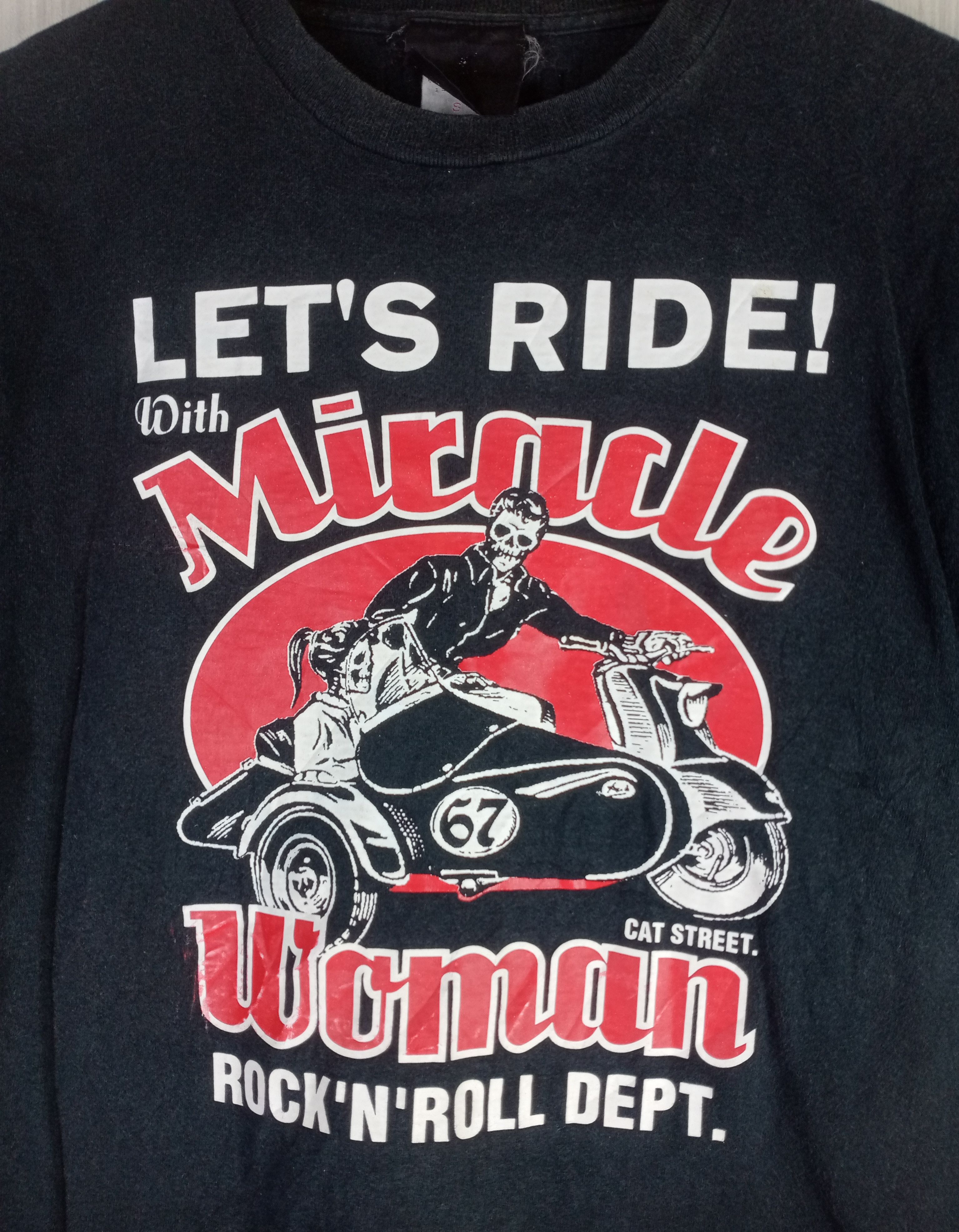 Hysteric Glamour Rare Miracle Woman Rock n Roll Dept. Tshirt Size US S / EU 44-46 / 1 - 3 Thumbnail