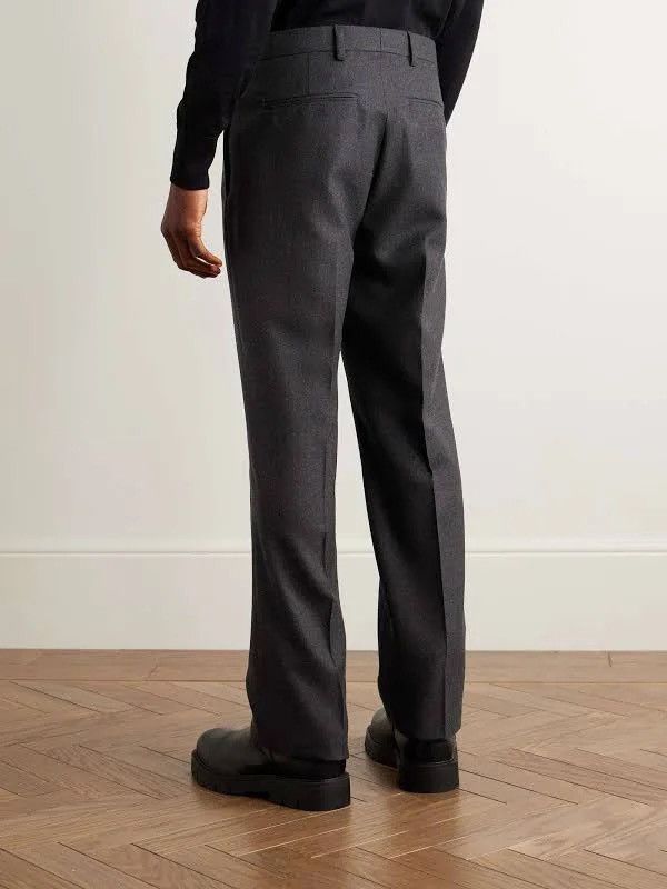 Givenchy Givenchy l00% Flat Front Wool Dress Slacks Size US 35 - 2 Thumbnail