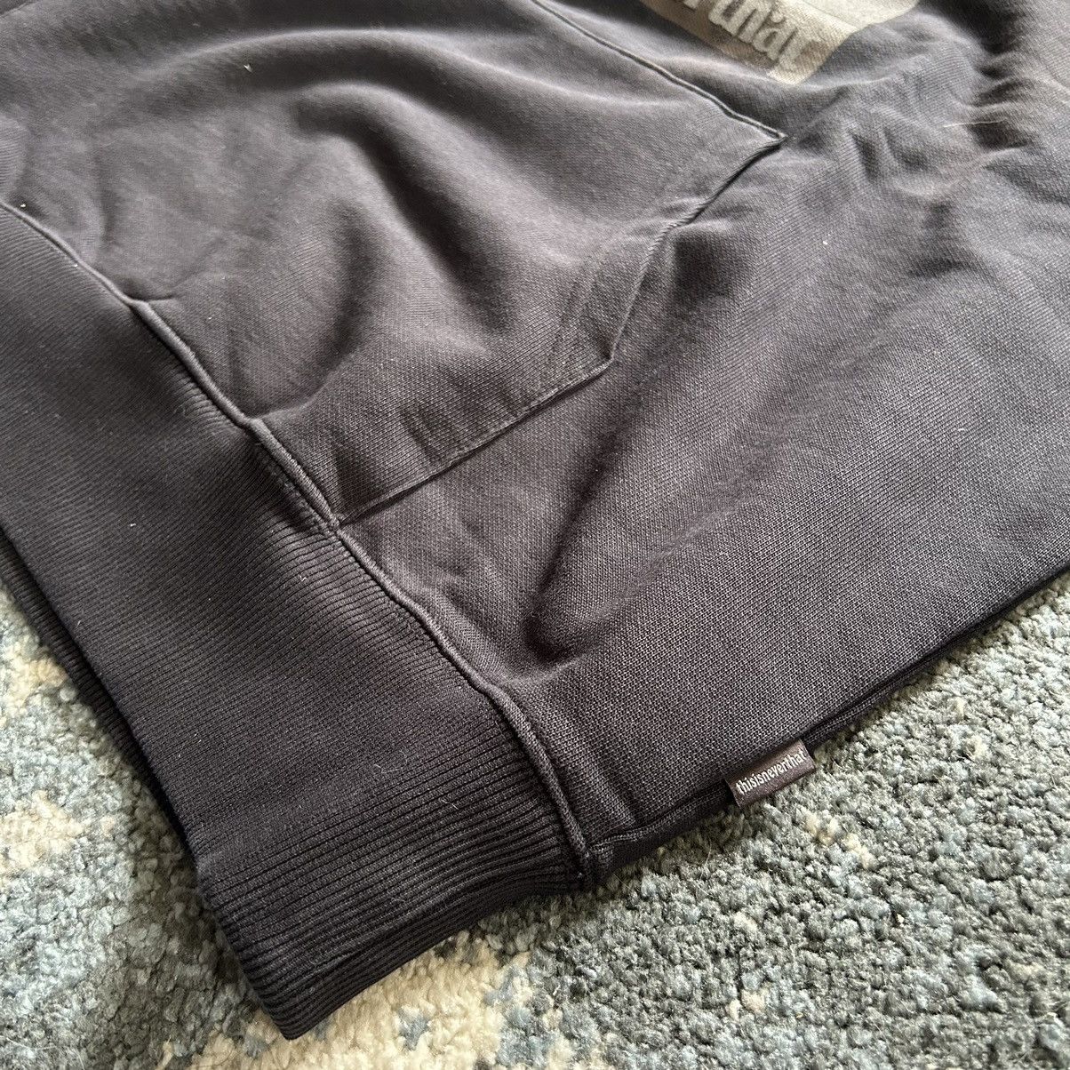 thisisneverthat TNT TiMBERLAND FADED HOODiE SWEATSHiRT ViNTAGE WASHED BLACK Size US L / EU 52-54 / 3 - 12 Thumbnail
