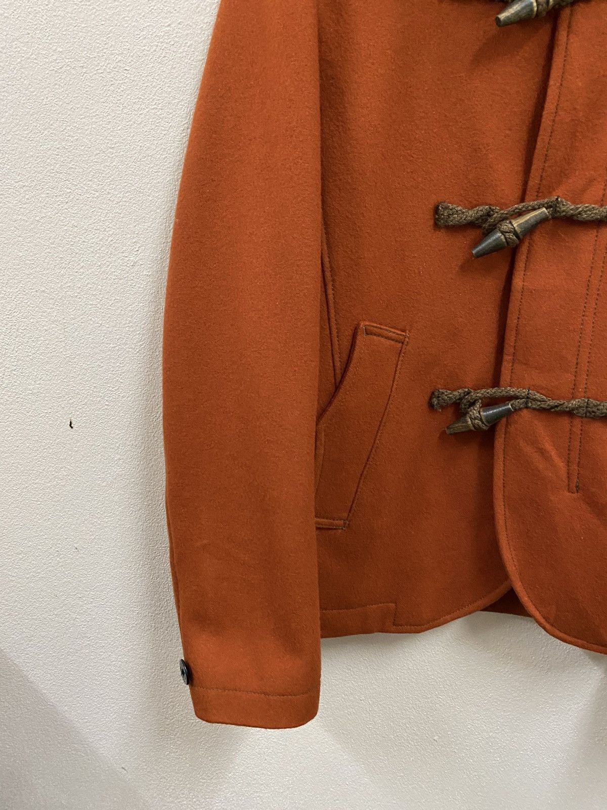 Issey Miyake Frabois Wool Duffle Coat Jacket Hoodie Size M / US 6-8 / IT 42-44 - 4 Thumbnail