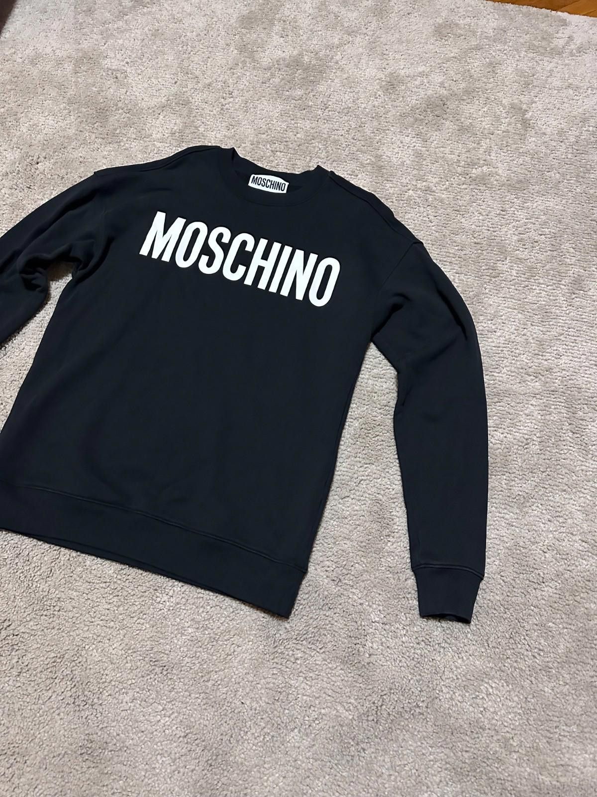 Moschino Moschino Sweatshirt Black Printed sz 48 Mens Size US M / EU 48-50 / 2 - 3 Thumbnail