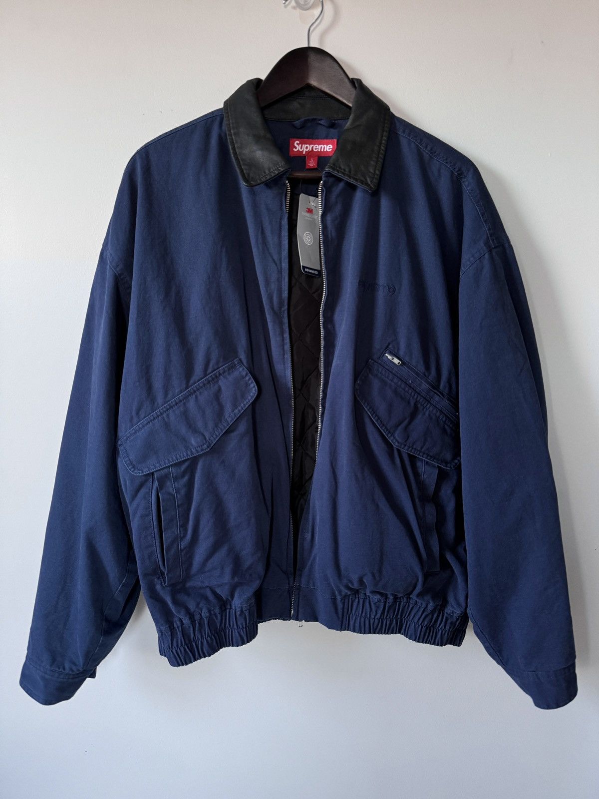 Supreme Leather Collar Utility Jacket Size US L / EU 52-54 / 3 - 1 Thumbnail