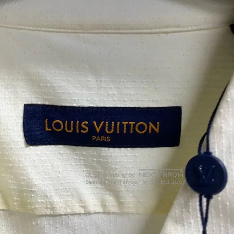 Louis Vuitton Louis Vuitton White Cotton Men's Shirt XL . Size US XL / EU 56 / 4 - 2 Thumbnail