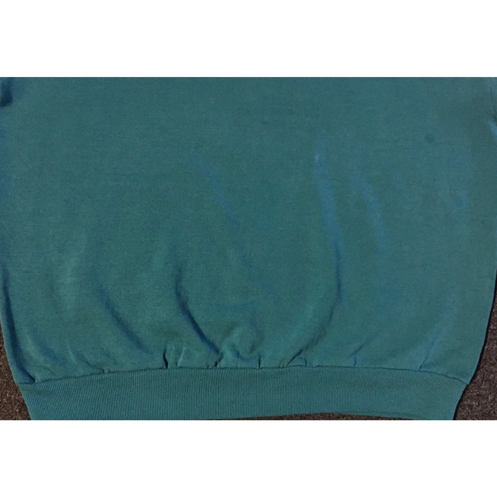 Vintage VINTAGE Jerzees Sweatshirt Hoodie L Green 90s Grunge Punk Biker USAMens Size US L / EU 52-54 / 3 - 3 Thumbnail