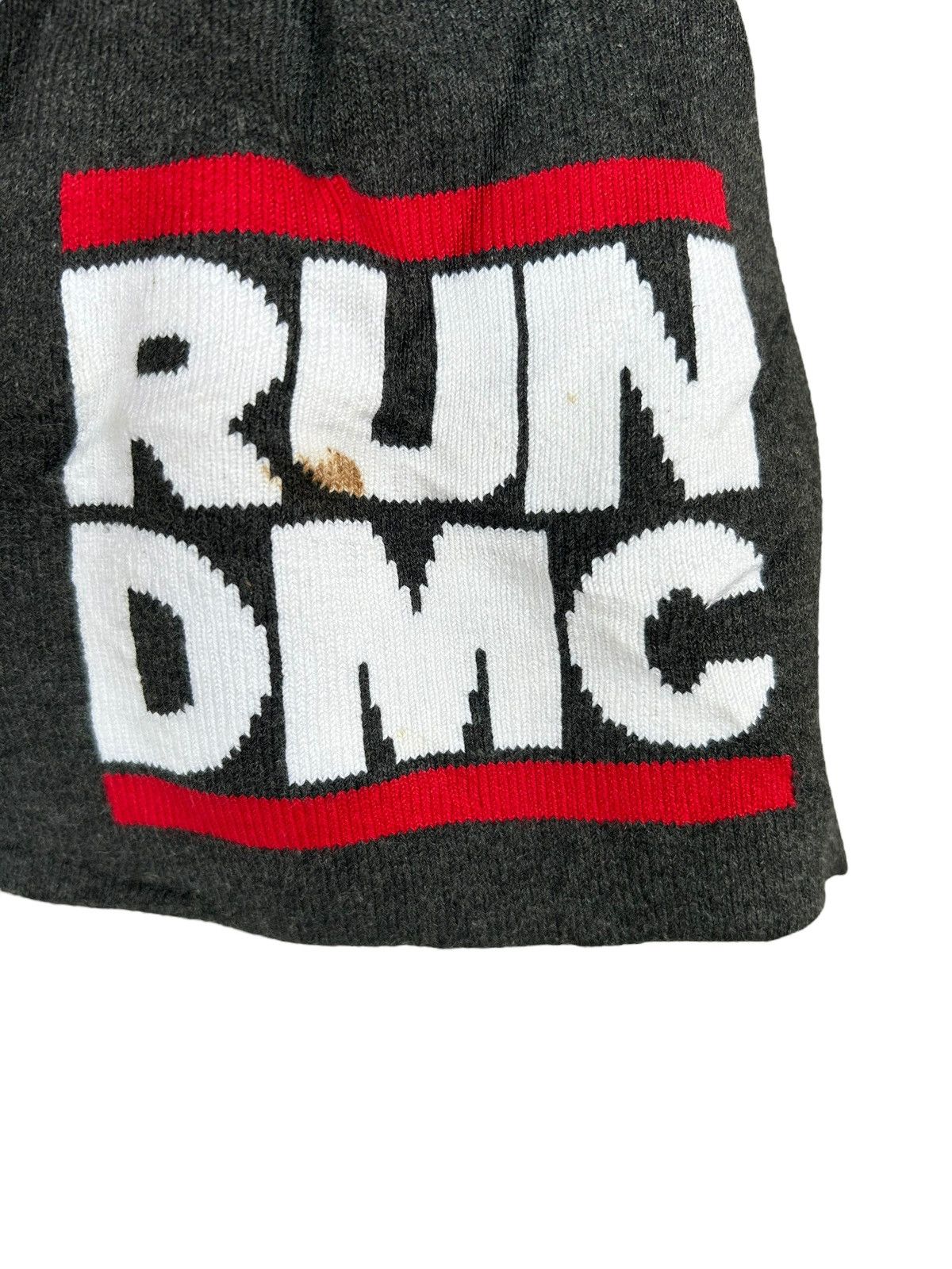 Japanese Brand × Kapital × Vintage RUN DMC Big Logo Beanie hats Size ONE SIZE - 6 Thumbnail