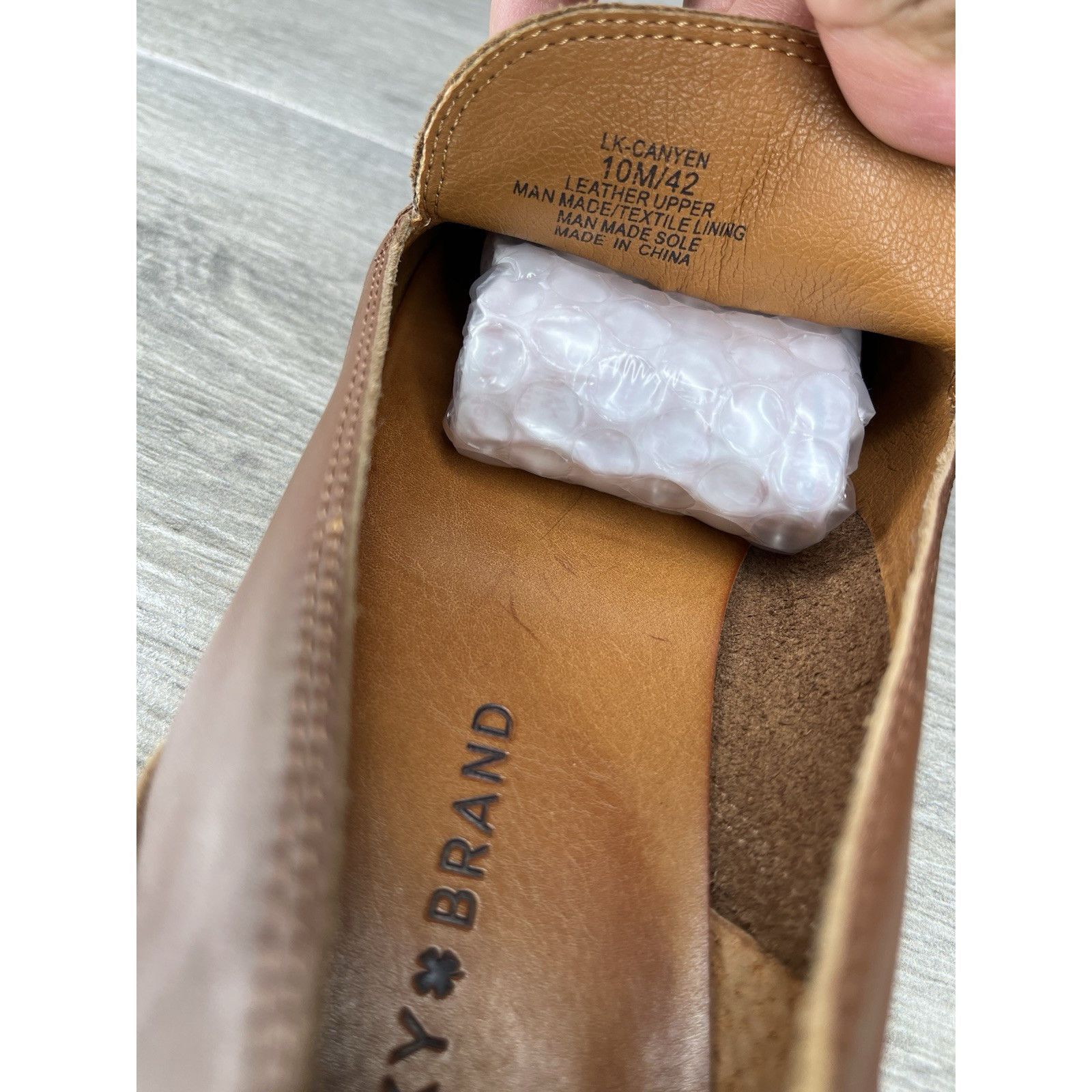 Lucky Brand Lucky Brand Canyen Loafer Brown Leather Slip On Almond Toe S Size US 10 / IT 40 - 10 Thumbnail
