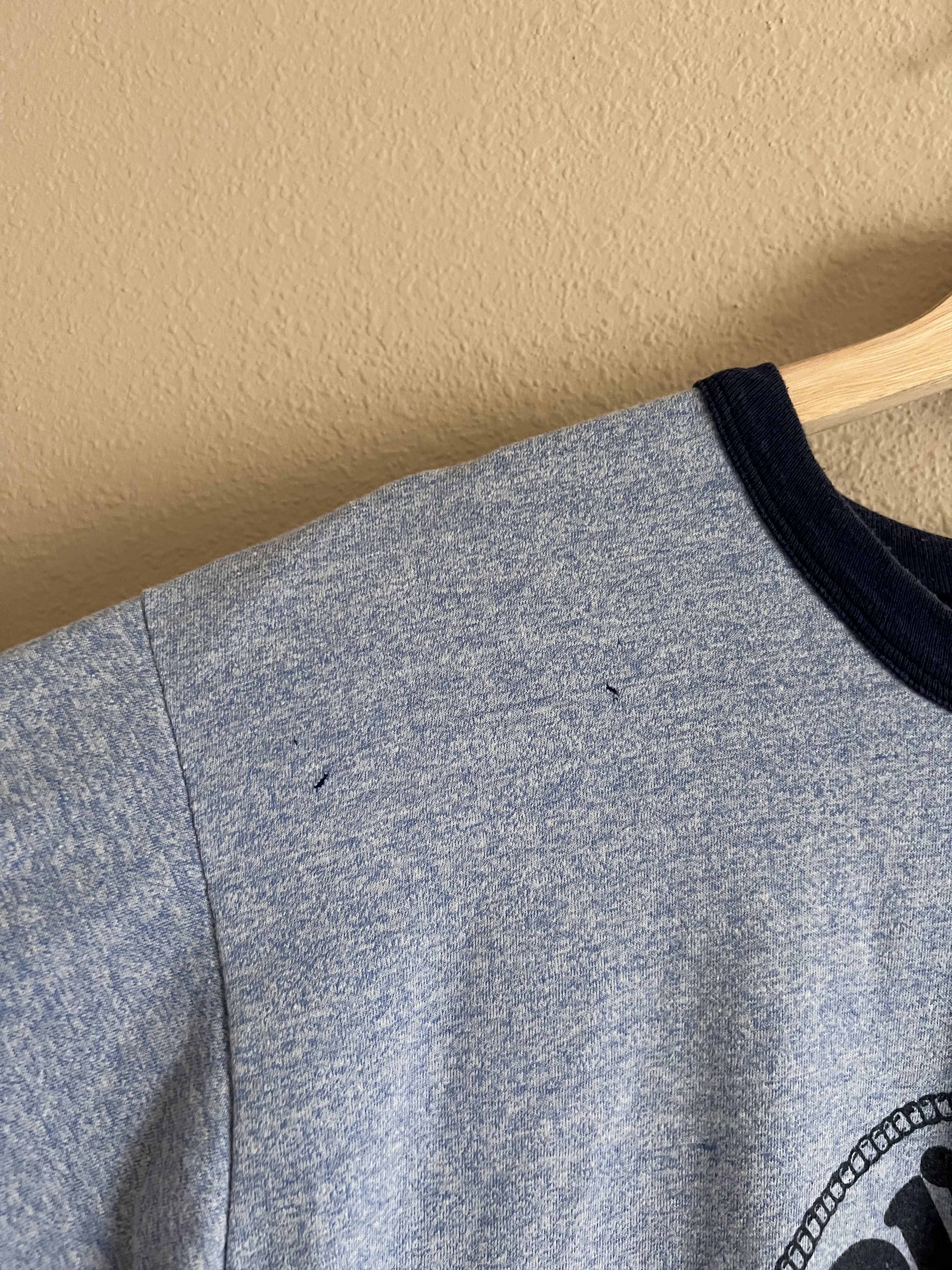 Vintage Vintage 80s Ol' Salt Windjammer Bar Ringer Tee in Blue Size US L / EU 52-54 / 3 - 3 Thumbnail