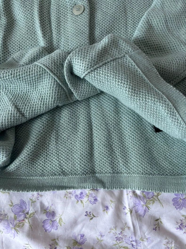 Loro Piana LORO PIANA Cashmere flax and silk blended honeycomb needle Size S / US 4 / IT 40 - 5 Thumbnail