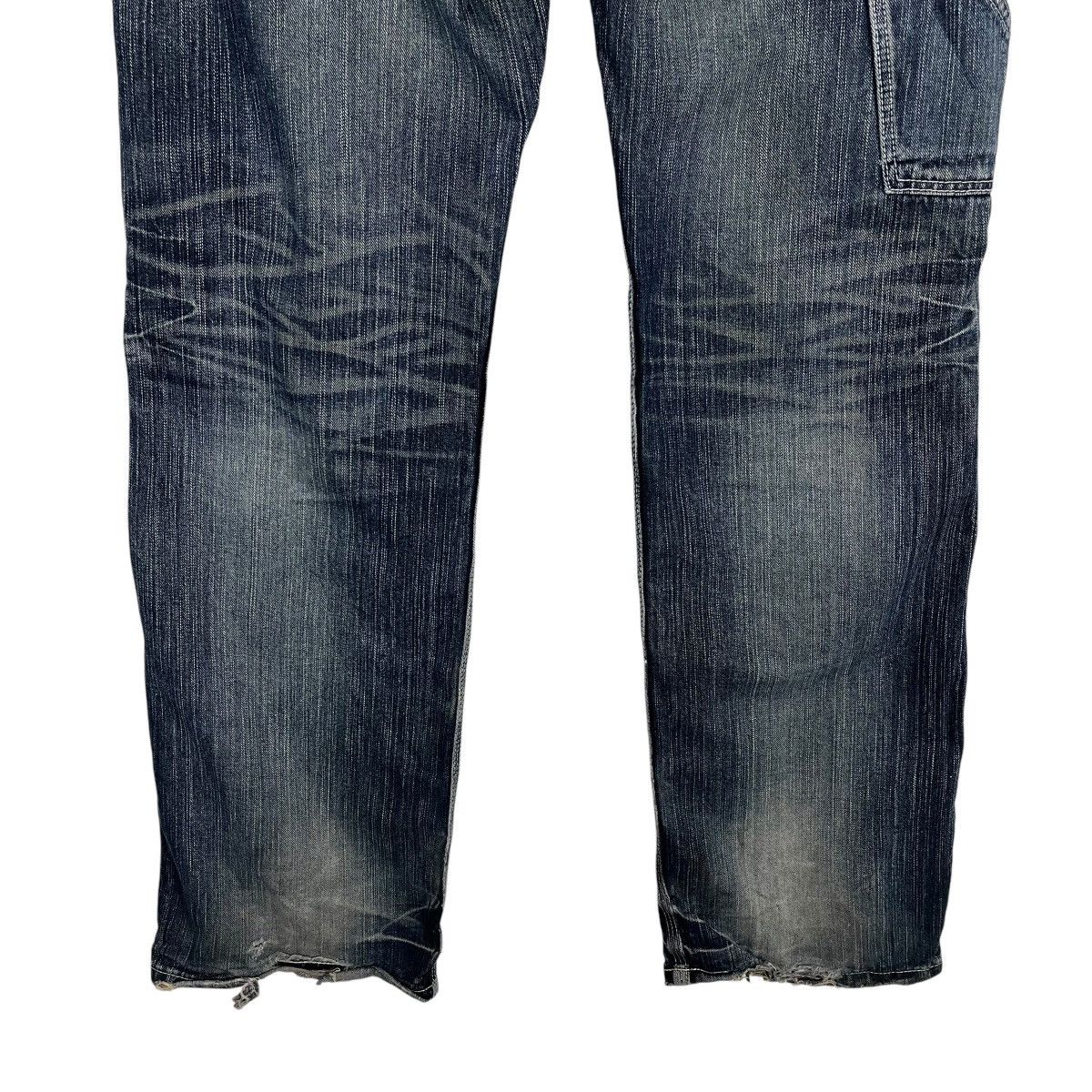 Japanese Brand Vintage Edwin Lot 405 Distressed Denim Jeans Size 32" / US 10 / IT 46 - 10 Thumbnail