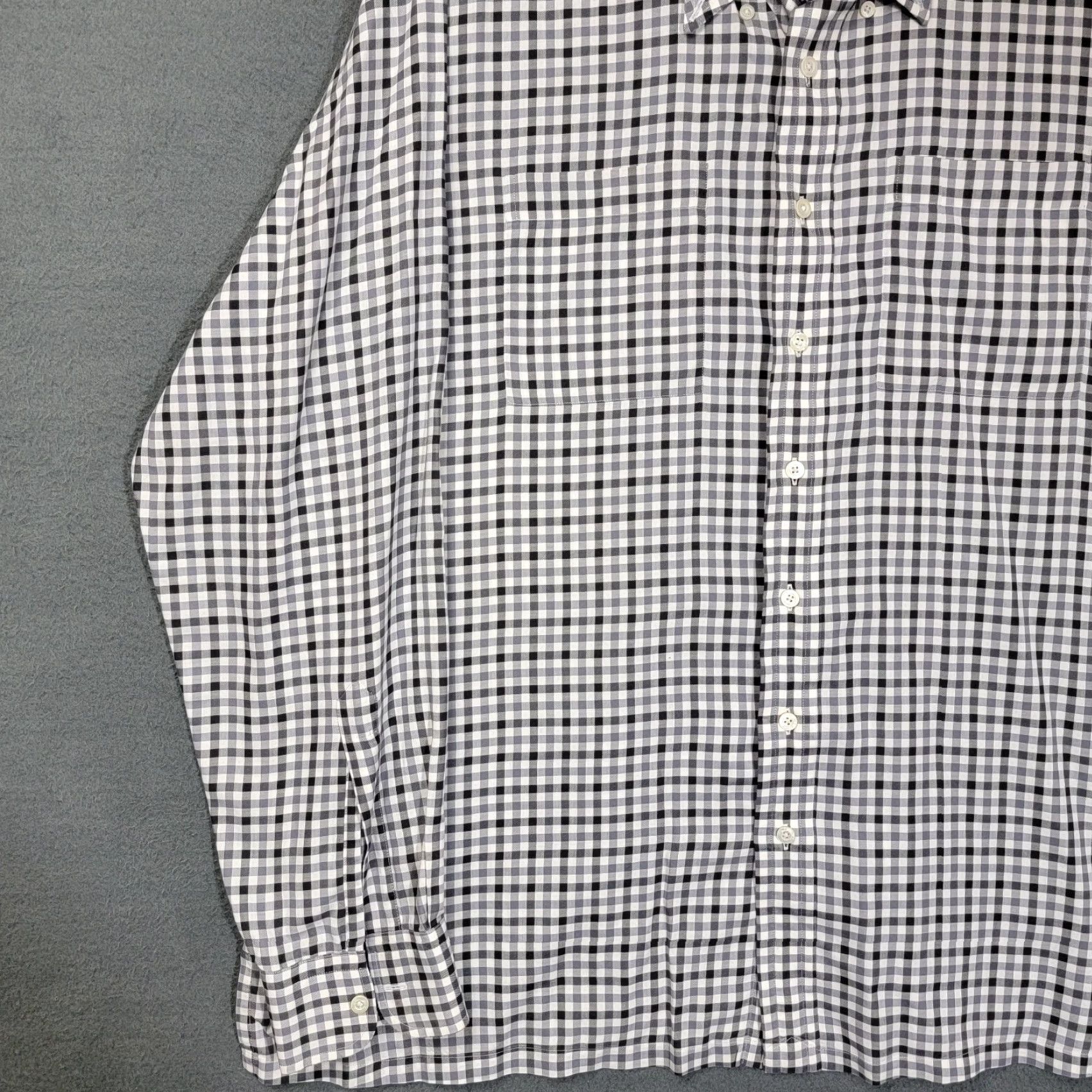 Hamilton Hamilton Shirt Co Button Shirt Mens 3XL Long Sleeve check business Casual Shirt Size US XXL / EU 58 / 5 - 3 Thumbnail