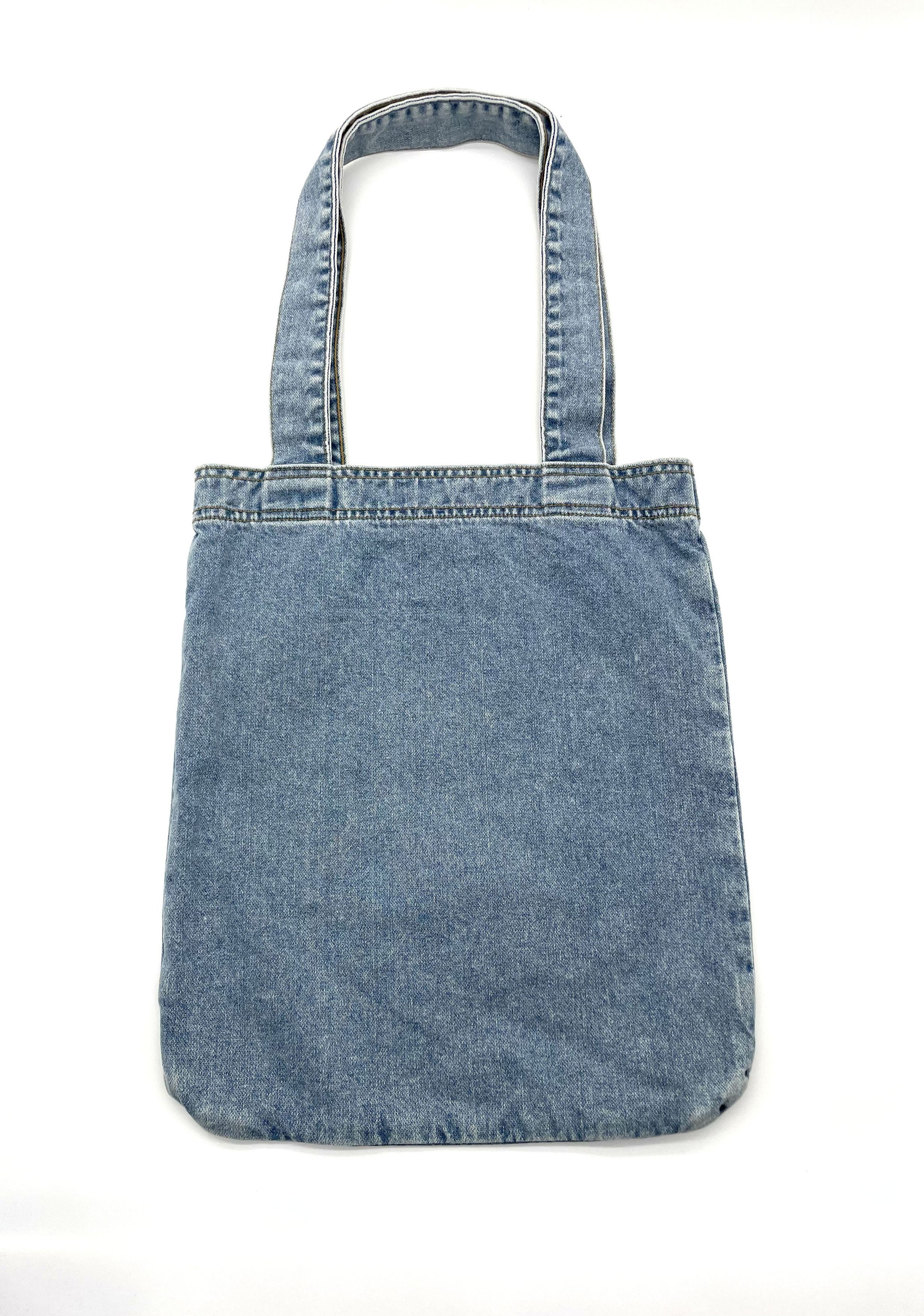 Kapital Prayer Hands Denim Tote Bag Size ONE SIZE - 6 Thumbnail