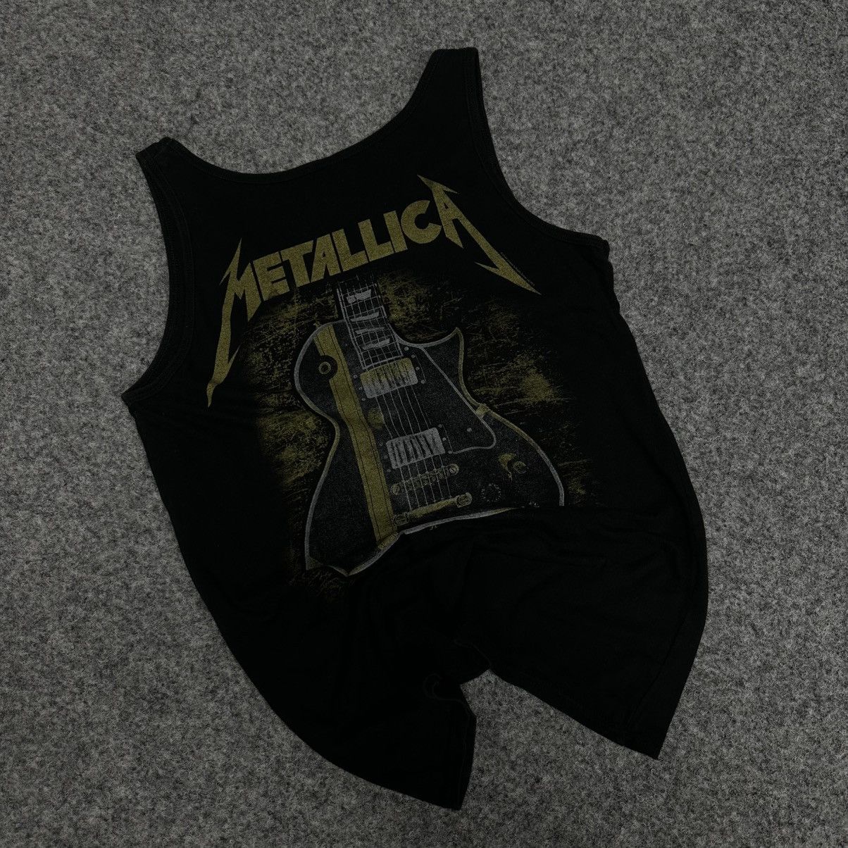 Metallica VTG Metallica Tank Top Sleeves Rock Band 00s Size S Hype Size US M / EU 48-50 / 2 - 1 Thumbnail