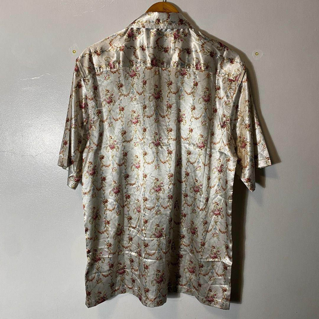 Han Kjobenhavn Han Kjobenhavn Floral Silk SS Shirt L Size US L / EU 52-54 / 3 - 5 Thumbnail