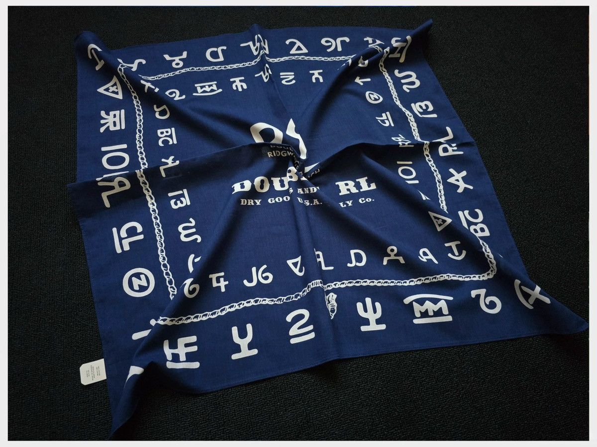 RRL Ralph Lauren RRL Bandana COTTON Scarf handkerchief Size ONE SIZE - 4 Thumbnail
