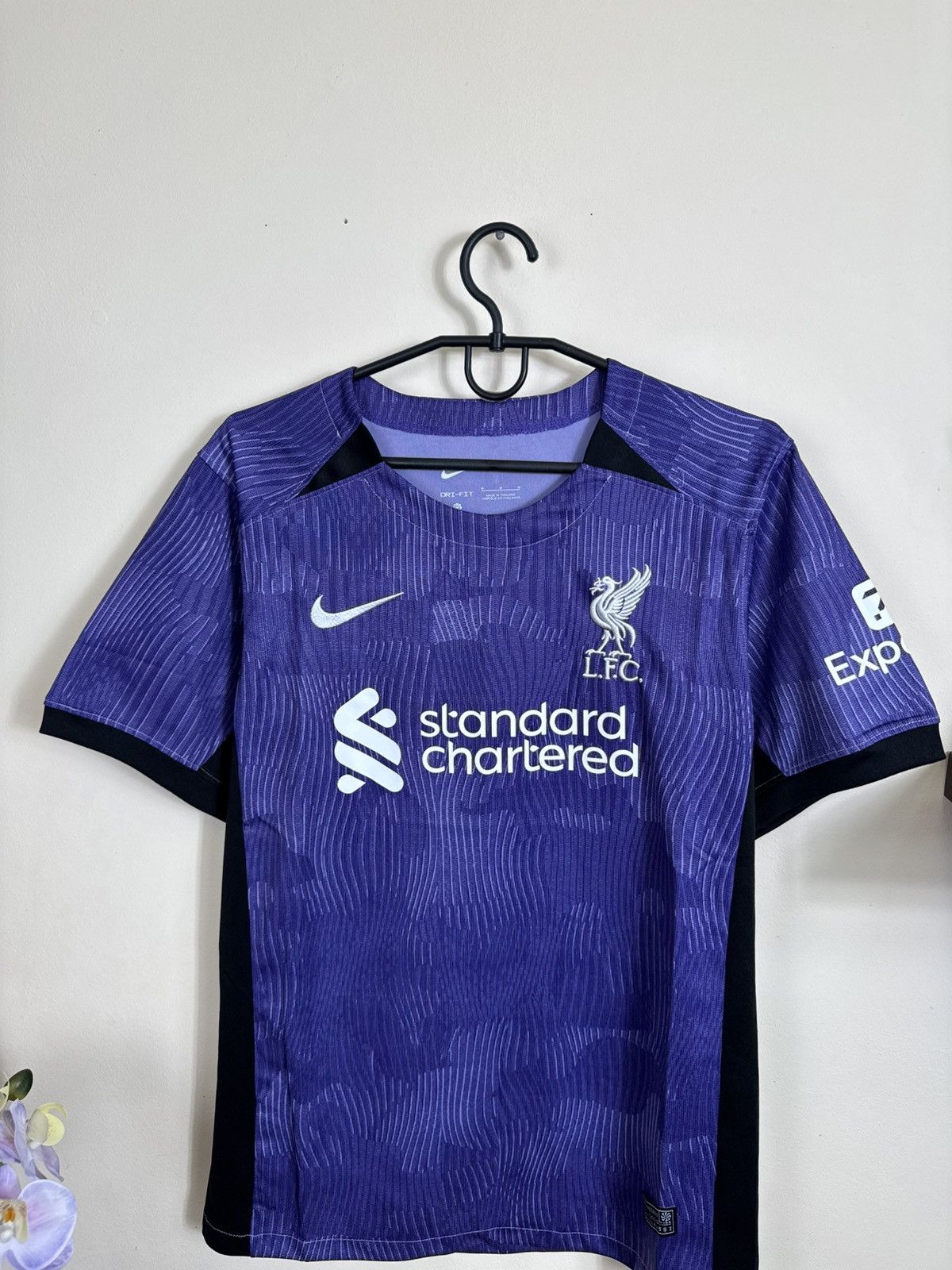 Nike Liverpool FC 2023/24 Nike Purple Third Team Shirt XL Men’s Size US M / EU 48-50 / 2 - 6 Thumbnail