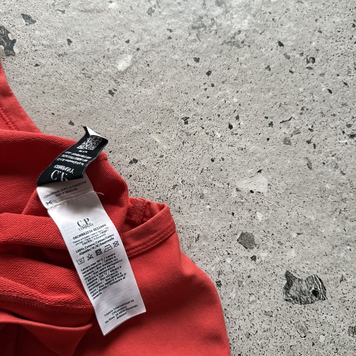 C.P. Company C.P. Company Mens Red Sailor Logo Crewneck Sweatshirt Size US L / EU 52-54 / 3 - 5 Thumbnail