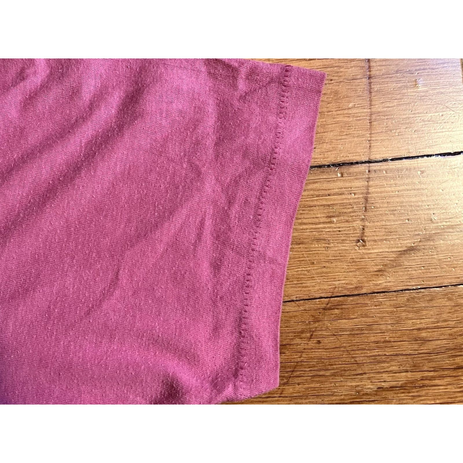 Pinko VINTAGE Jacki Sorensen Danceathon 1984 Aerobics Shirt S Pink Single Stitch 80s Size S / US 4 / IT 40 - 4 Thumbnail