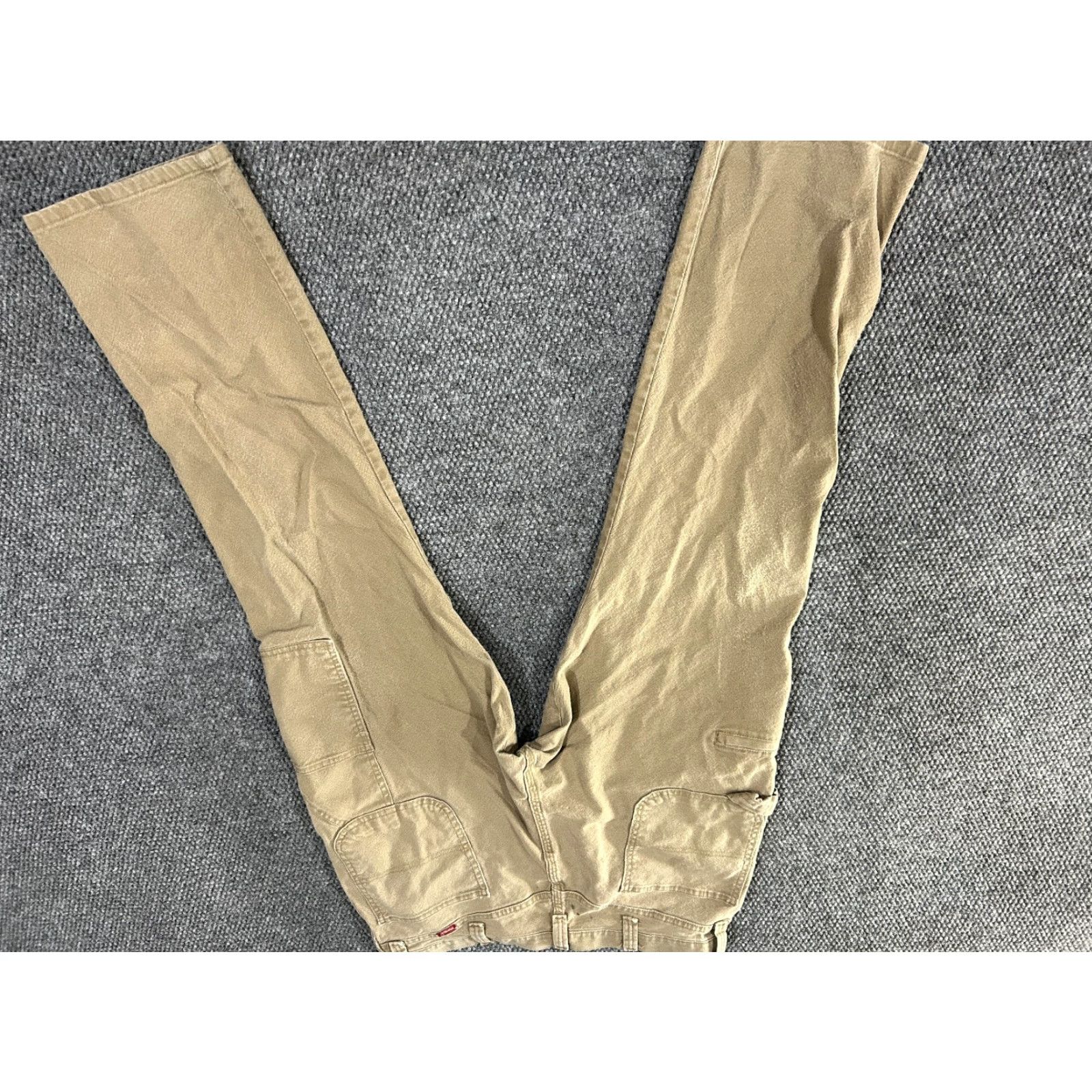 Wrangler Wrangler Jeans Mens 38x32 Beige Cotton Regular Straight 5-Pocket Workwear Denim Brownish/Kakhi? Size US 38 / EU 54 - 5 Thumbnail