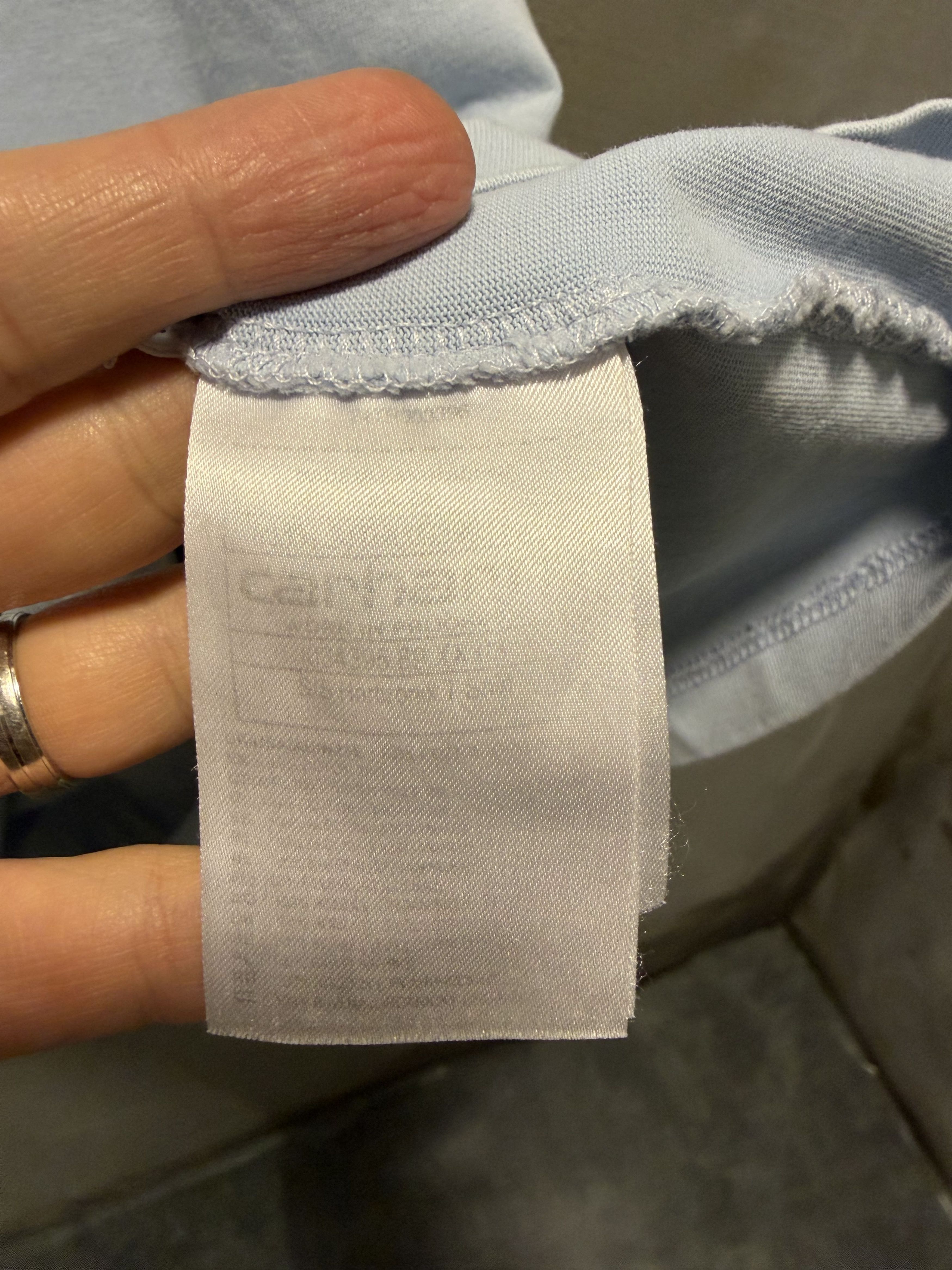 Carhartt Carhartt WIP Washed Blue T-shirt Size US L / EU 52-54 / 3 - 4 Thumbnail