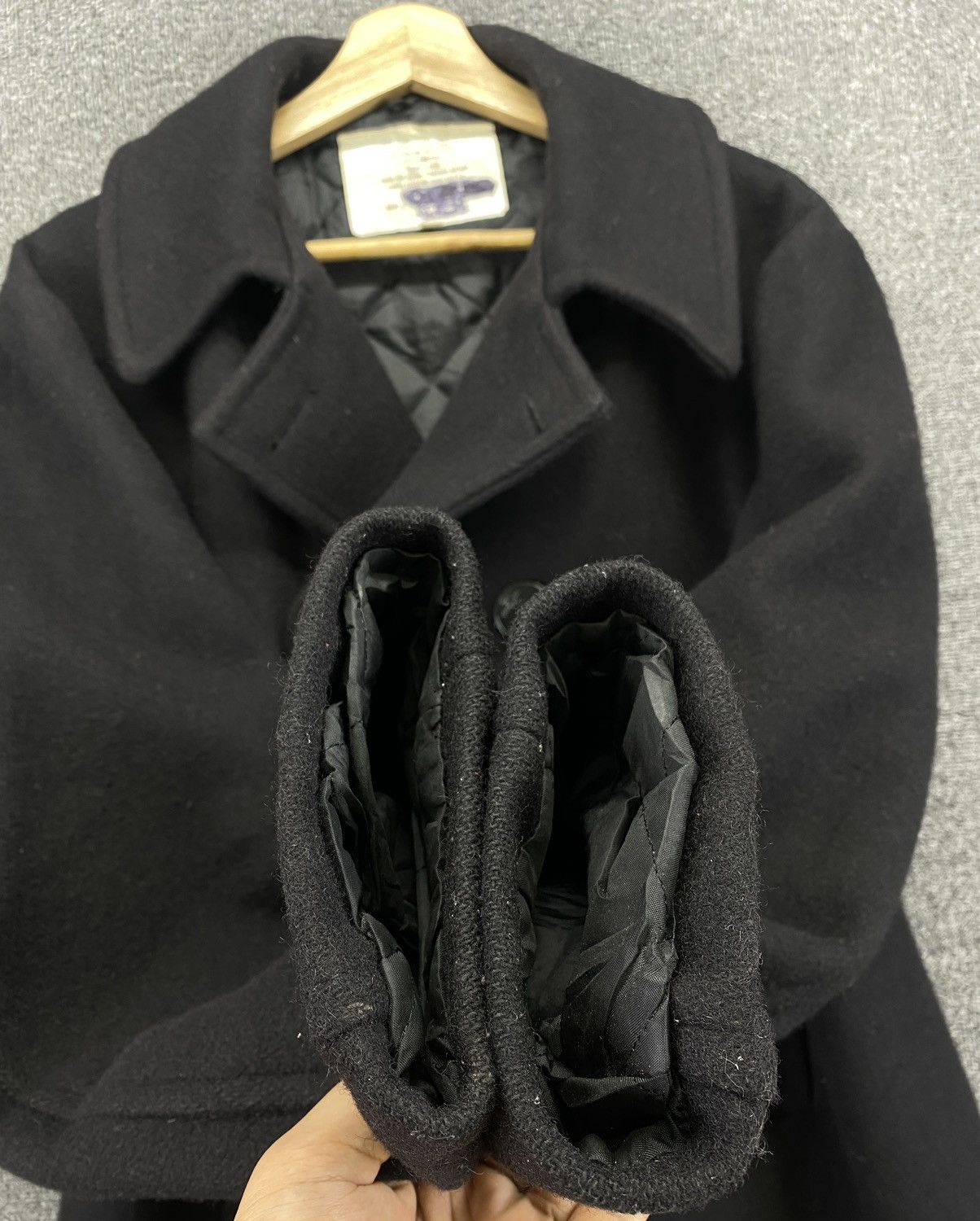 Fidelity Vintage Fidelity Made In Usa Heavy Coat Wool Jacket Size US L / EU 52-54 / 3 - 10 Thumbnail