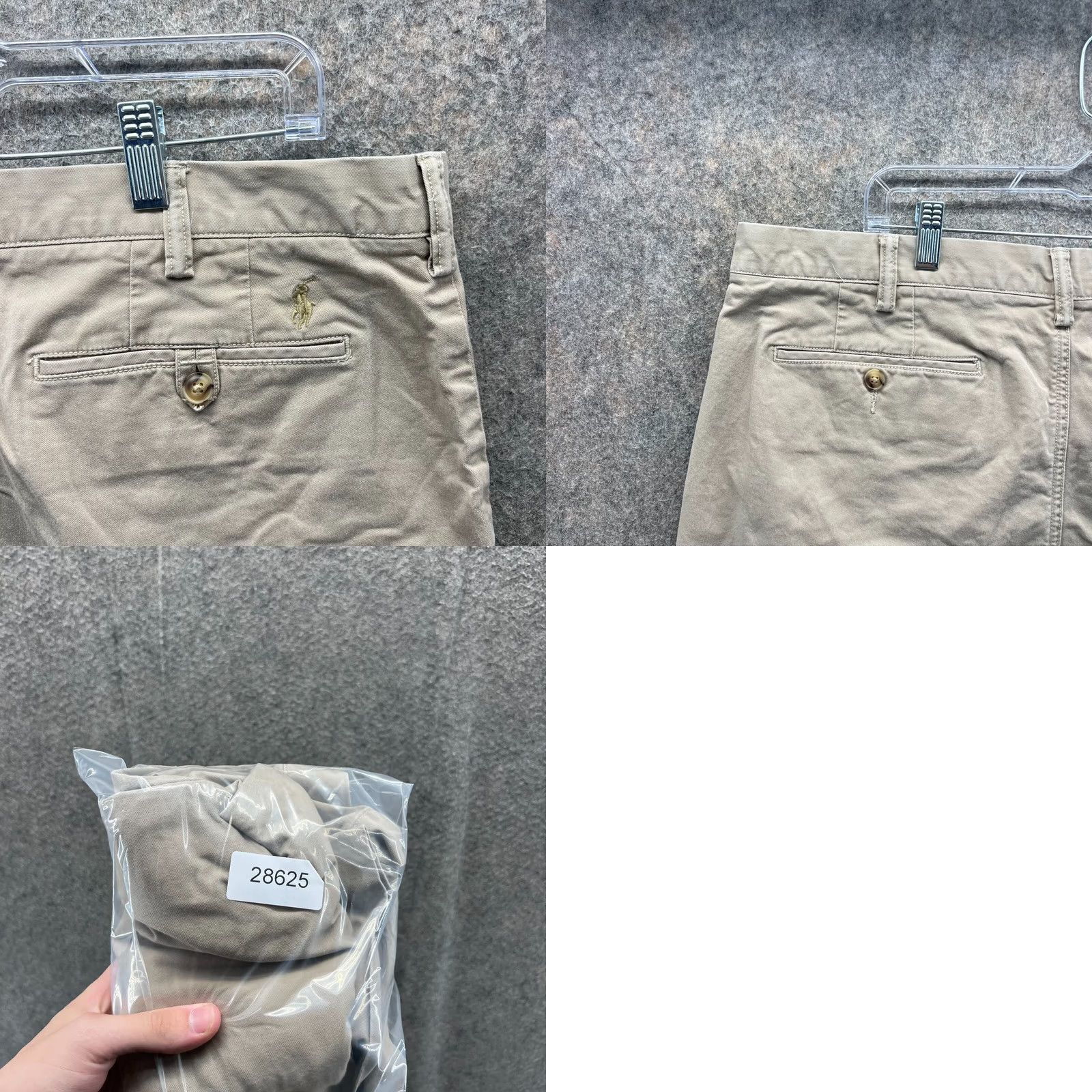 Polo Ralph Lauren Polo Ralph Lauren Shorts Mens 38 Khaki Chino Flat Front Stretch Classic Canvas Size US M / EU 48-50 / 2 - 9 Thumbnail