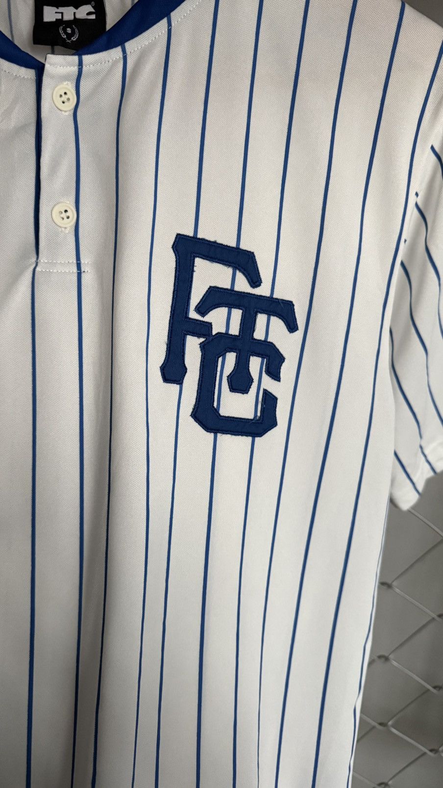 FTC FTC STRIPED BASEBALL JERSEY JAPAN MADE Size US S / EU 44-46 / 1 - 4 Thumbnail
