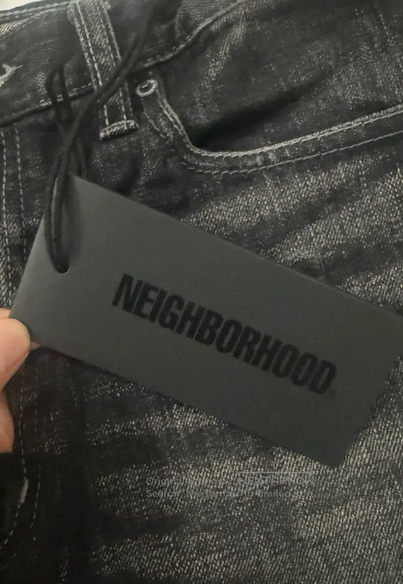 Neighborhood Neighborhood size M Water-washed Black Denim Jeans Size US 27 - 3 Thumbnail