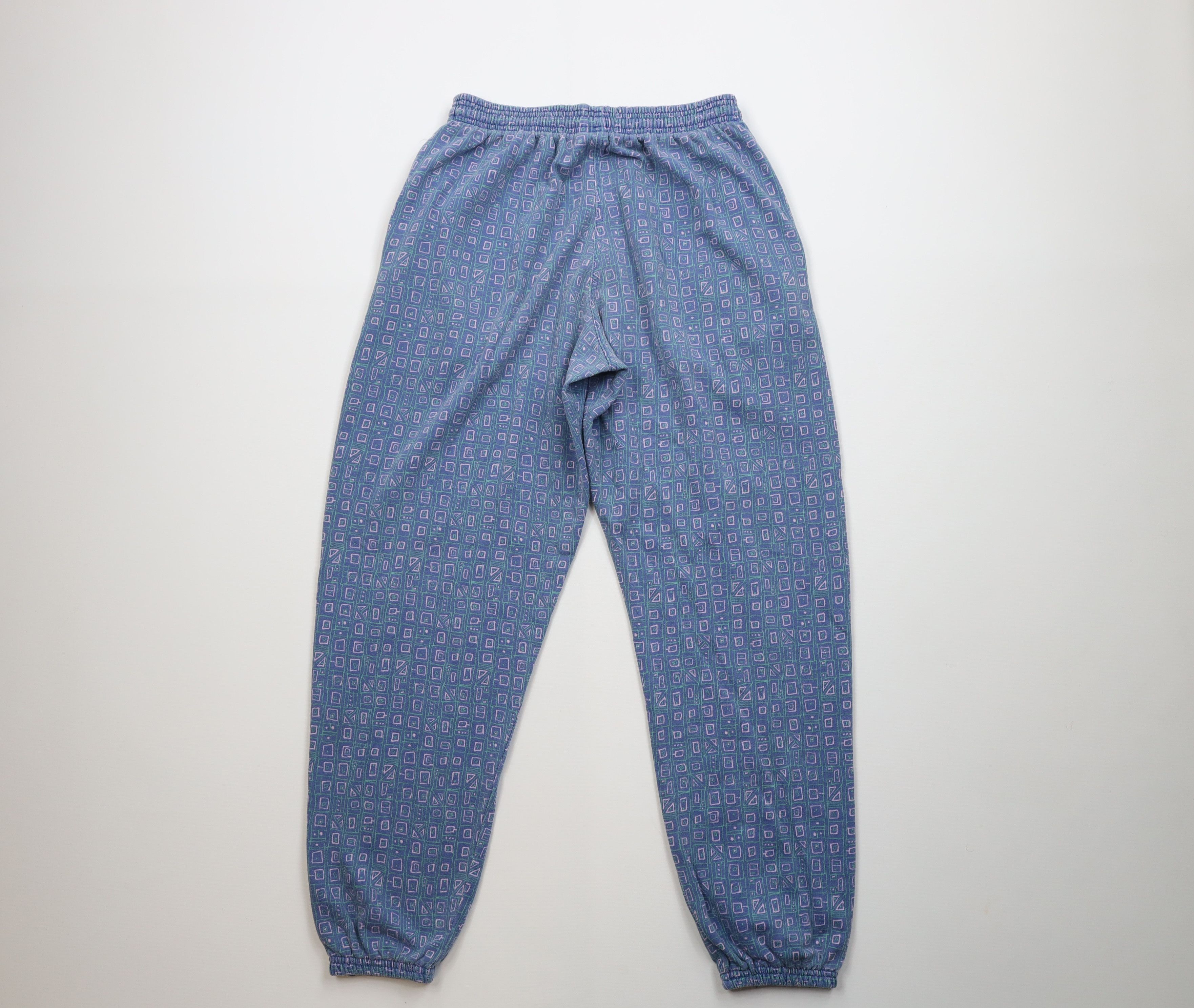 Vintage Vintage 90s Streetwear Abstract Harem Sweatpants Joggers USA Size 28" / US 6 / IT 42 - 10 Thumbnail