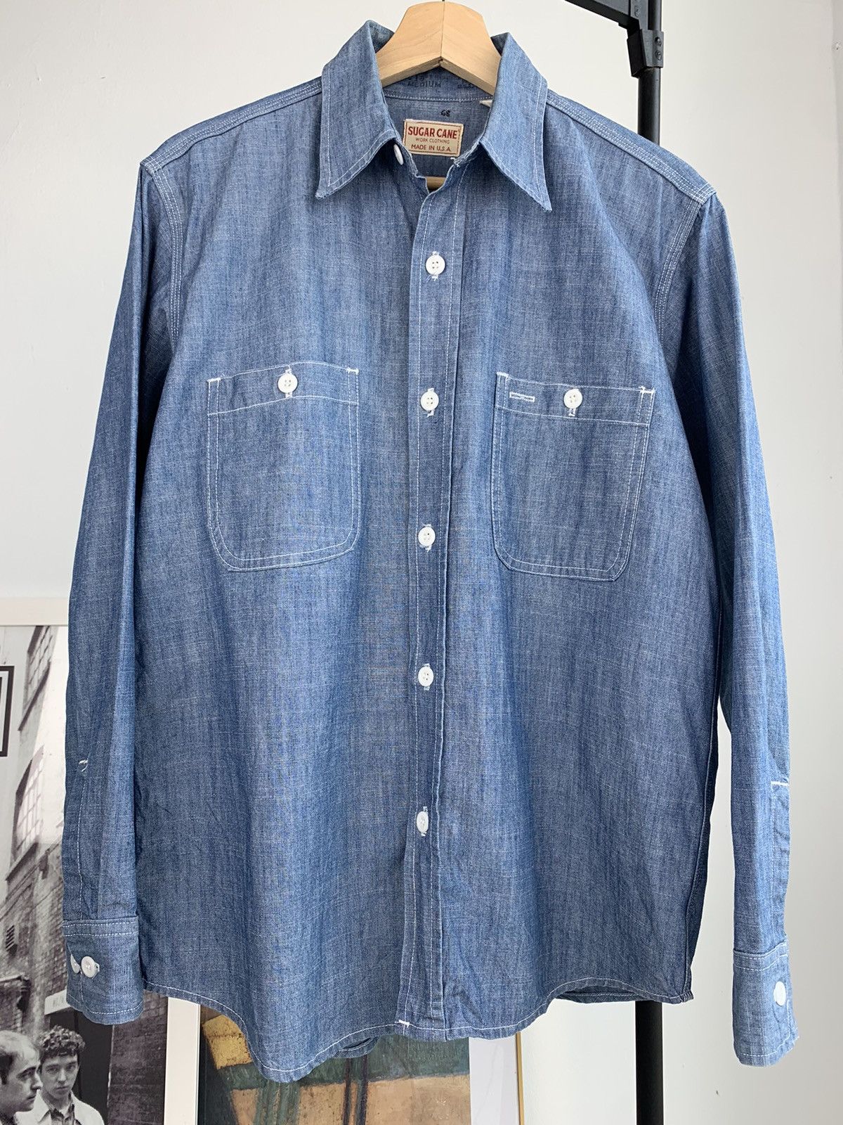 Sugarcane & Co Made in USA by Toyo Enterprise Chambray Shirt